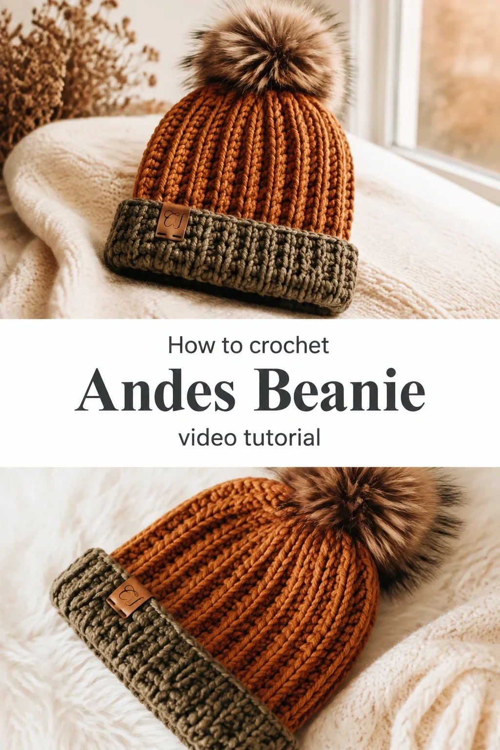 Crochet Andes Beanie: A Cozy Winter Essential