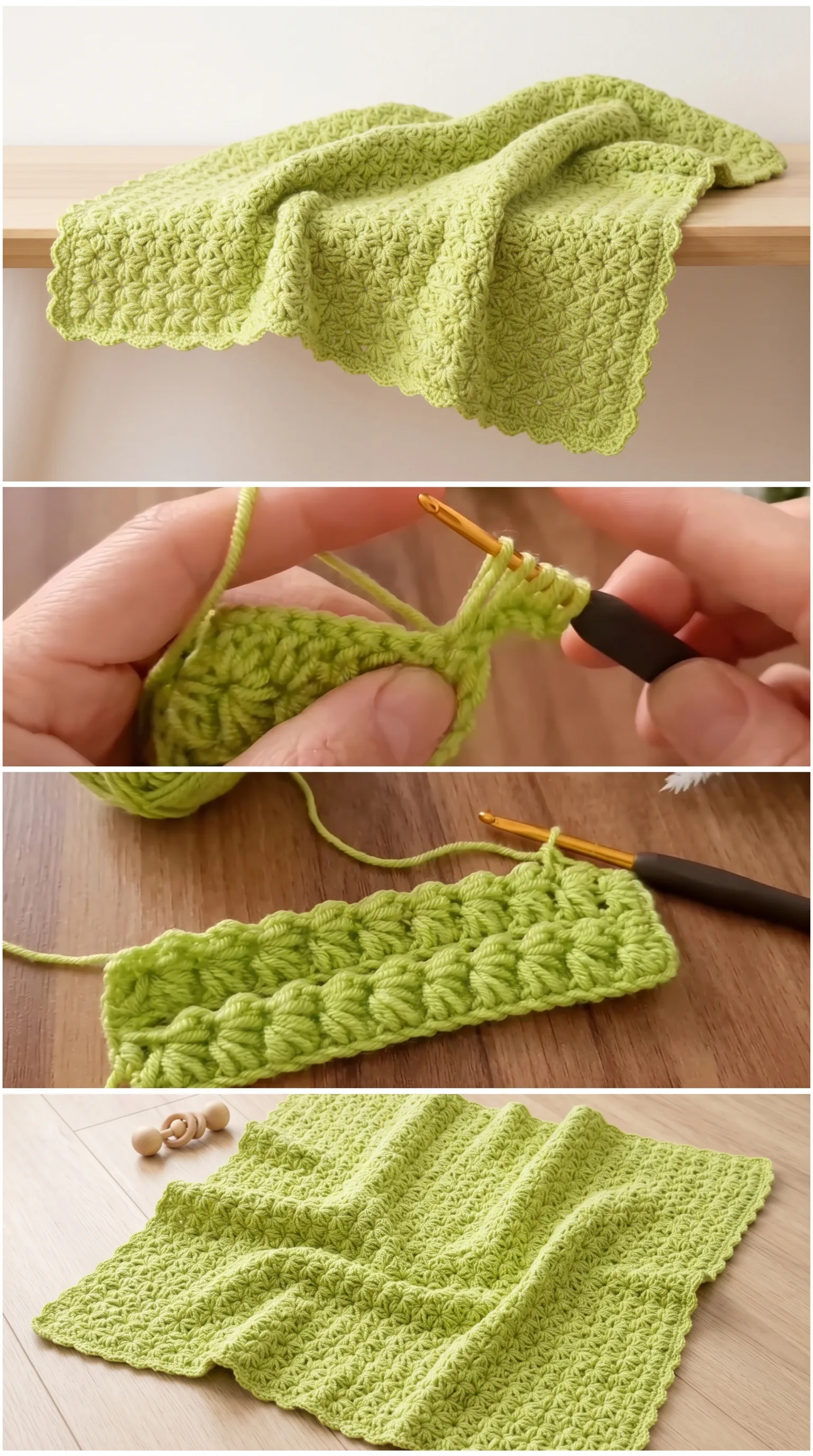 Crochet Baby Blanket: A Precious Handmade Keepsake pattern