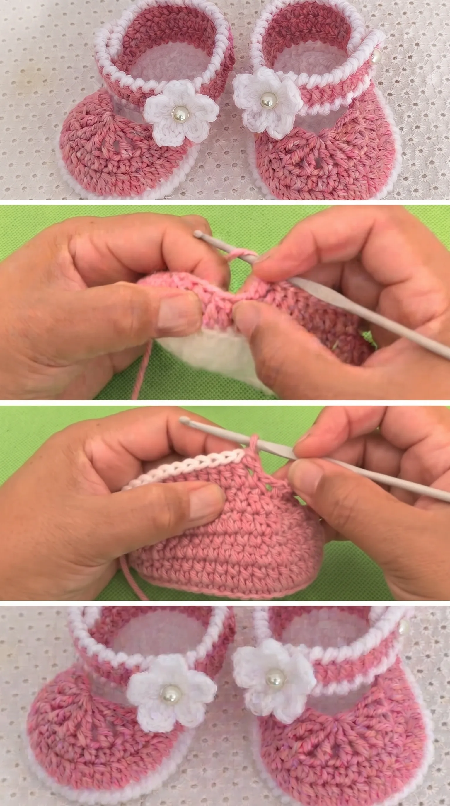Crochet Baby Booties: A Delicate Handmade Treasure pattern