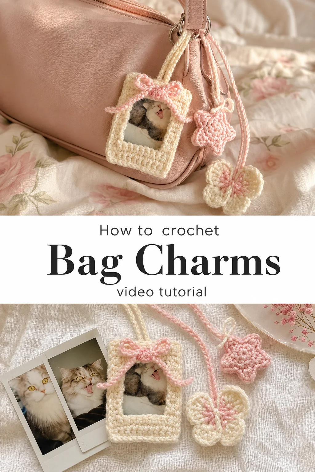Crochet Bag Charms: A Whimsical Handmade Accent