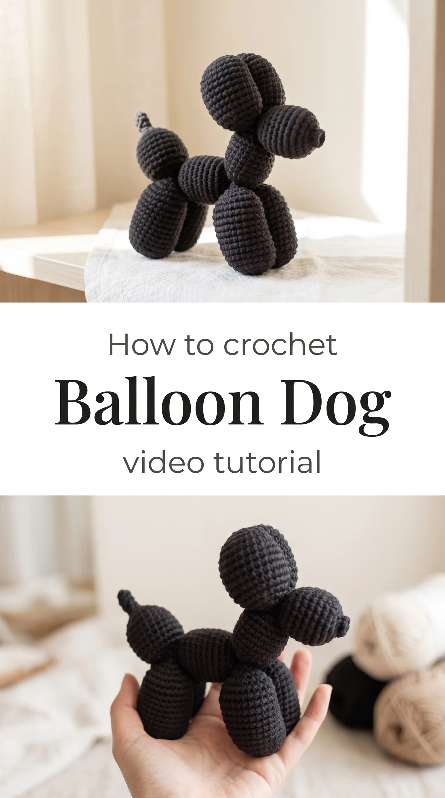 Crochet Balloon Dog: A Playful Handmade Companion