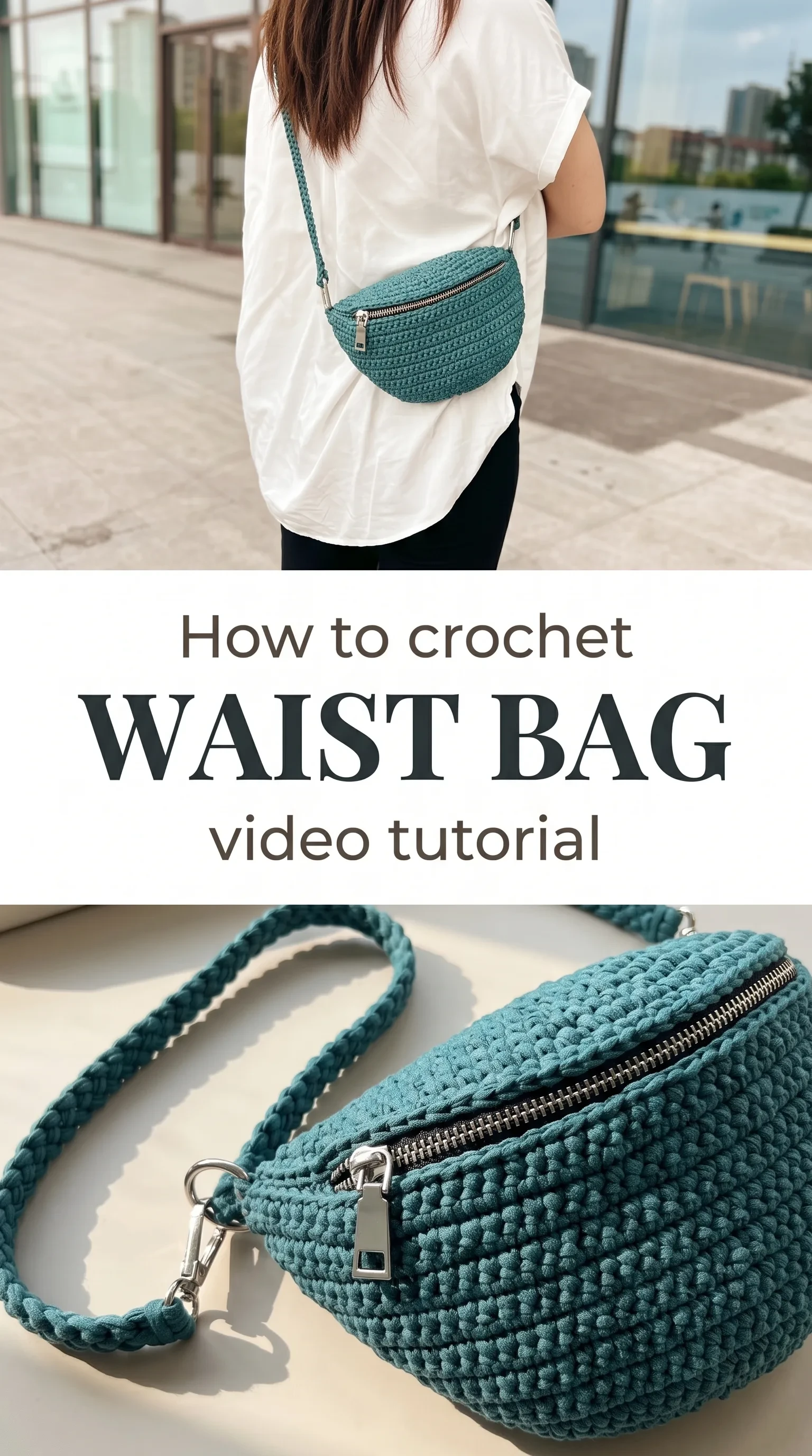 Crochet Bottega Veneta Waist Bag: A Chic Fashion Statement