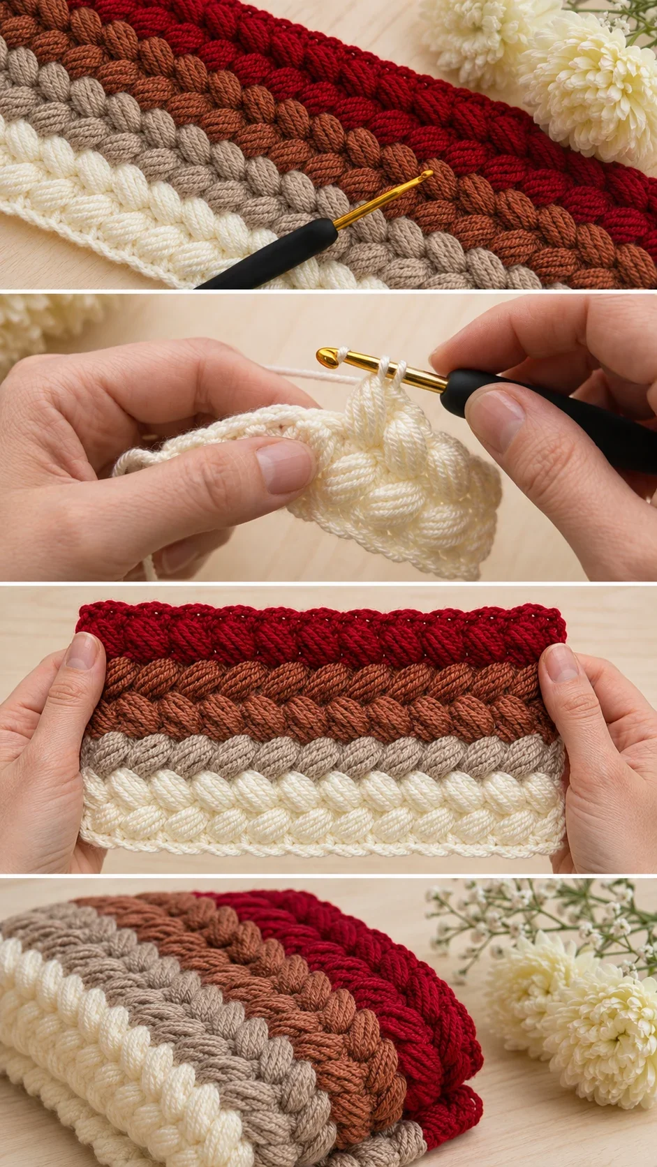 Crochet Braided Stitch Blanket: A Timeless Cozy Classic pattern