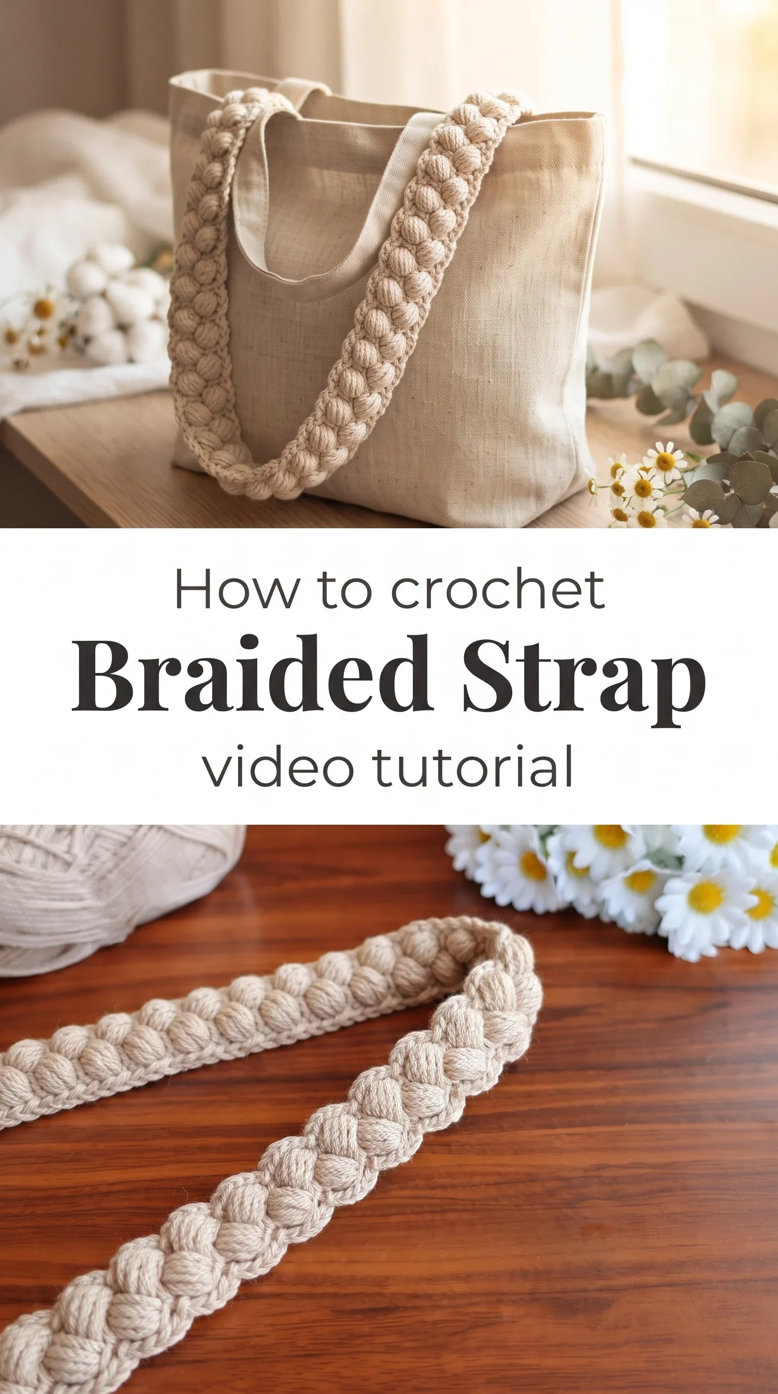 Crochet Braided Strap: A Versatile Handmade Essential