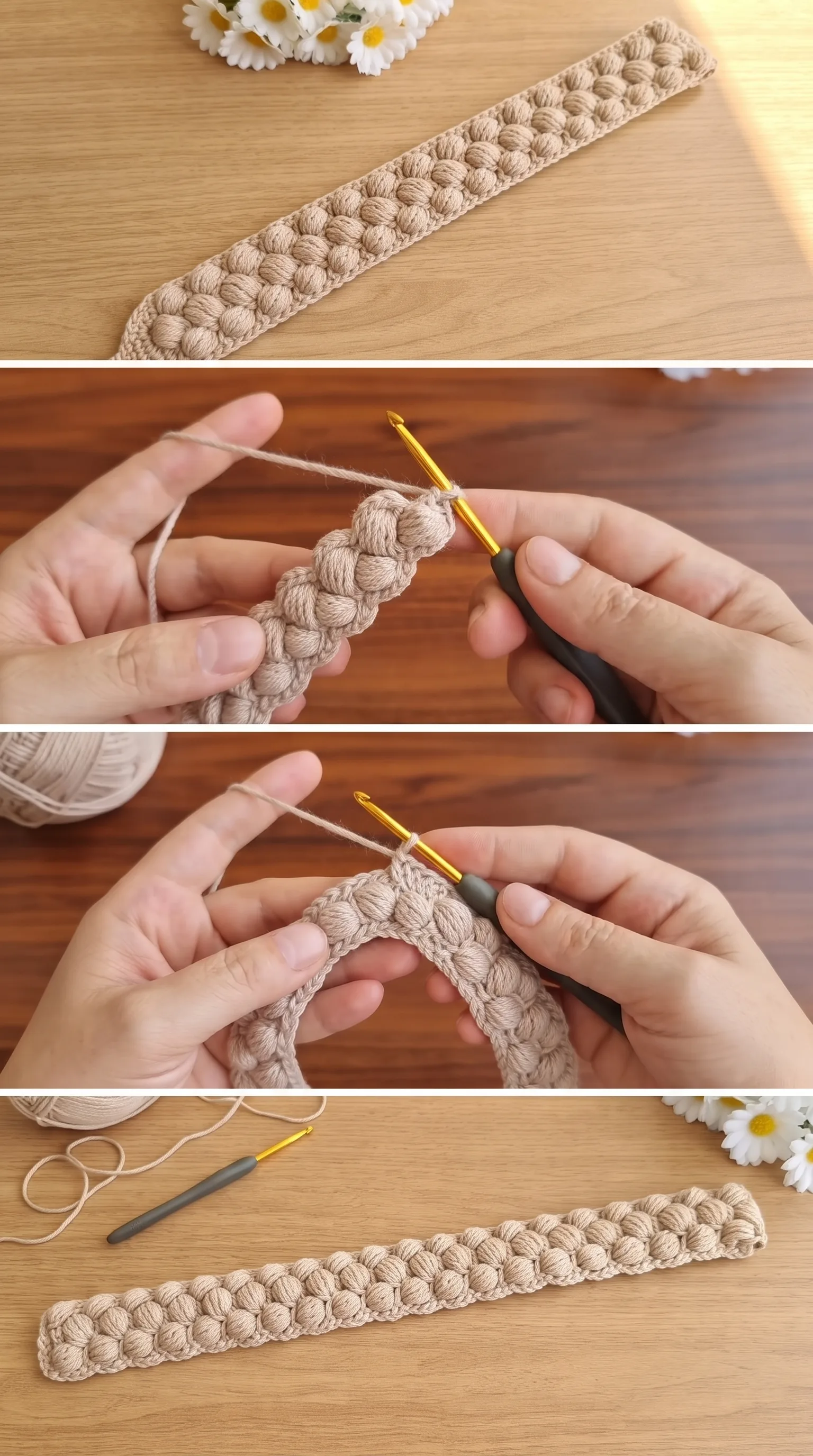 Crochet Braided Strap: A Versatile Handmade Essential pattern