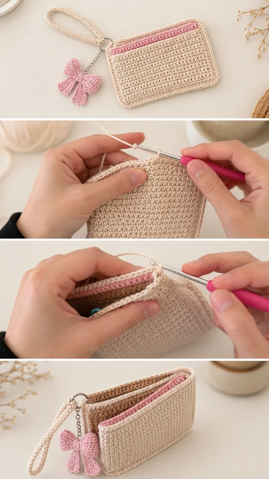 Crochet Card Holder: A Charming and Practical Gift pattern