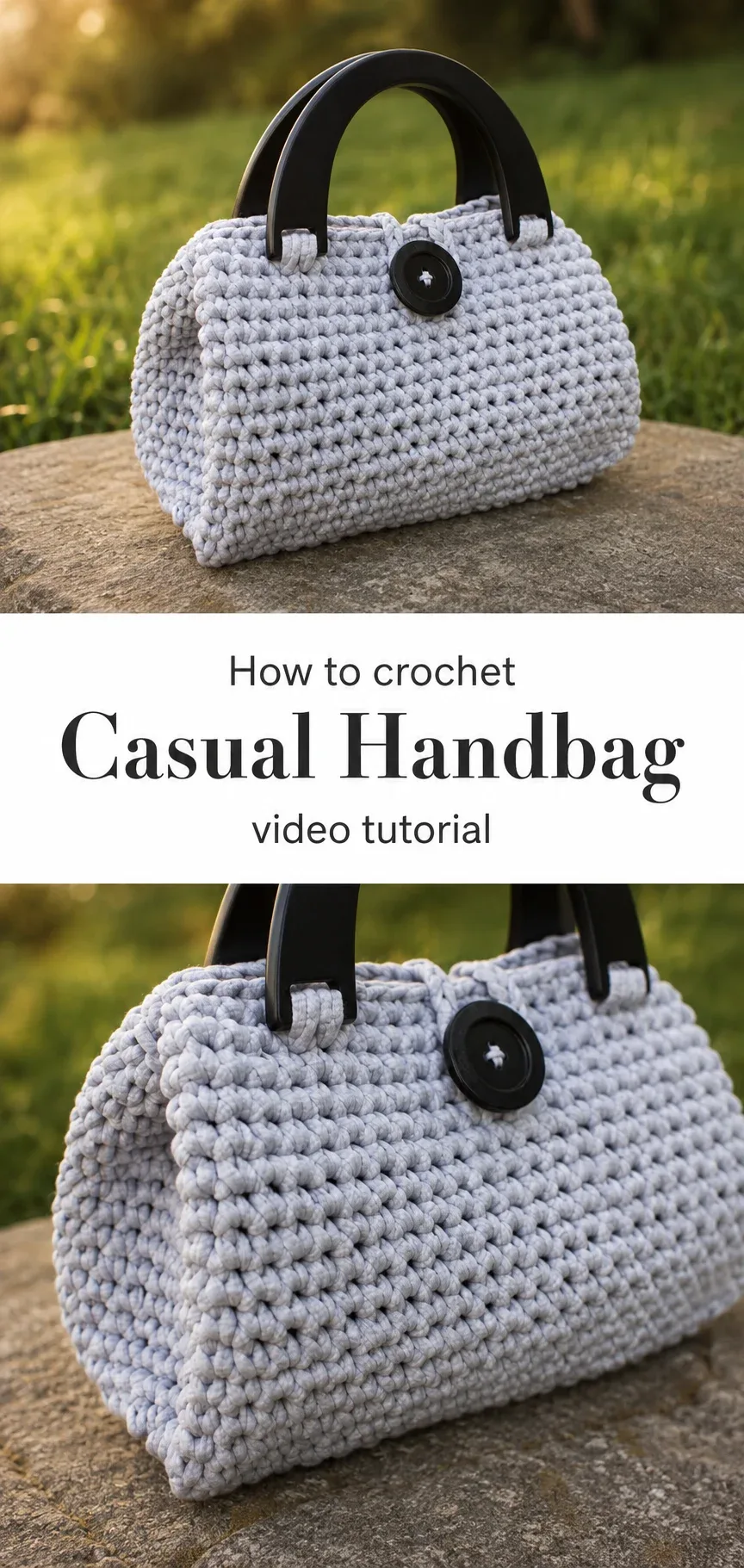 Crochet Casual Handbag: A Chic and Timeless Accessory