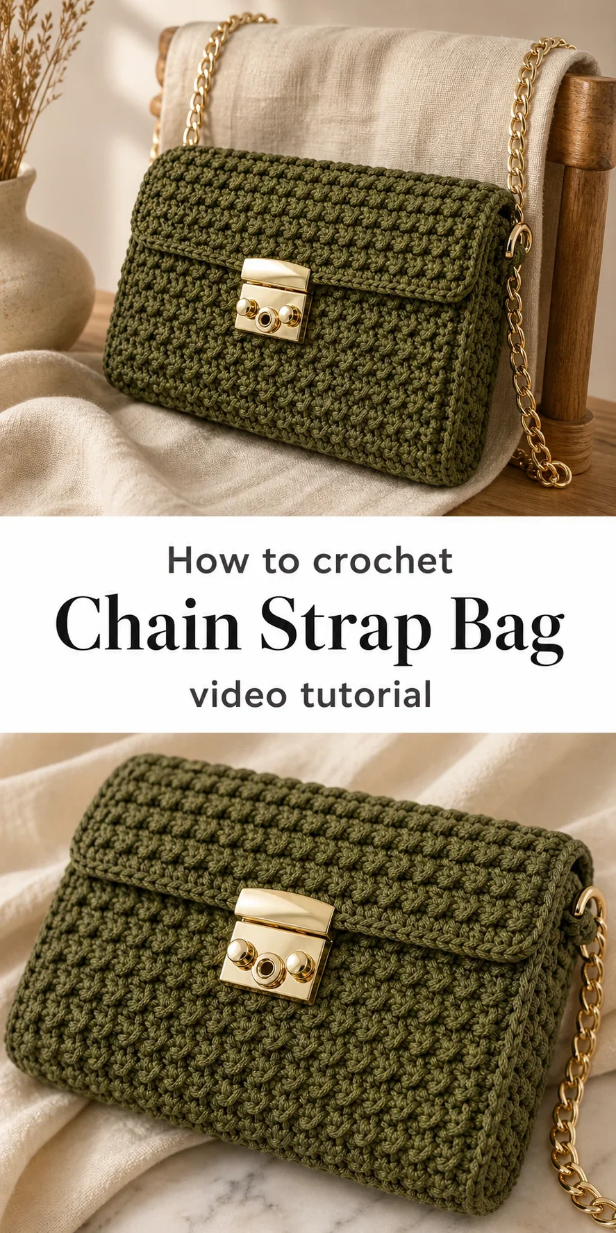 Crochet Chain Strap Bag: A Chic and Timeless Accessory