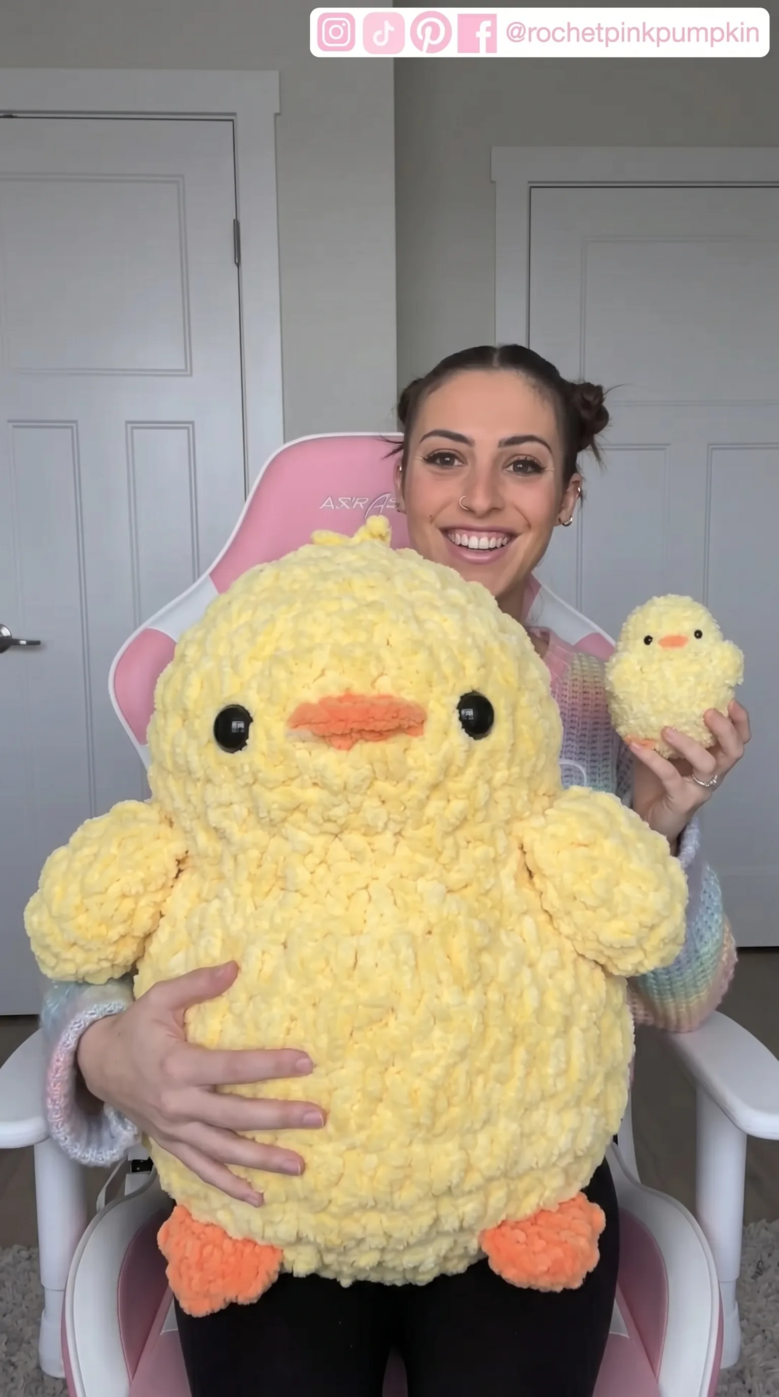Crochet Chubby Chick: A Cheerful Easter Companion