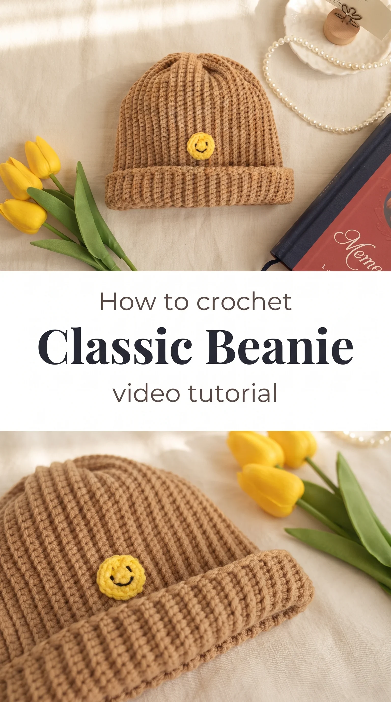 Crochet Classic Beanie: A Simple Wardrobe Essential