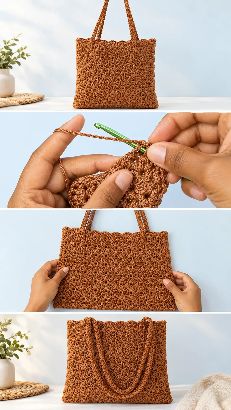 Crochet Classic Tote Bag: A Chic Everyday Essential pattern