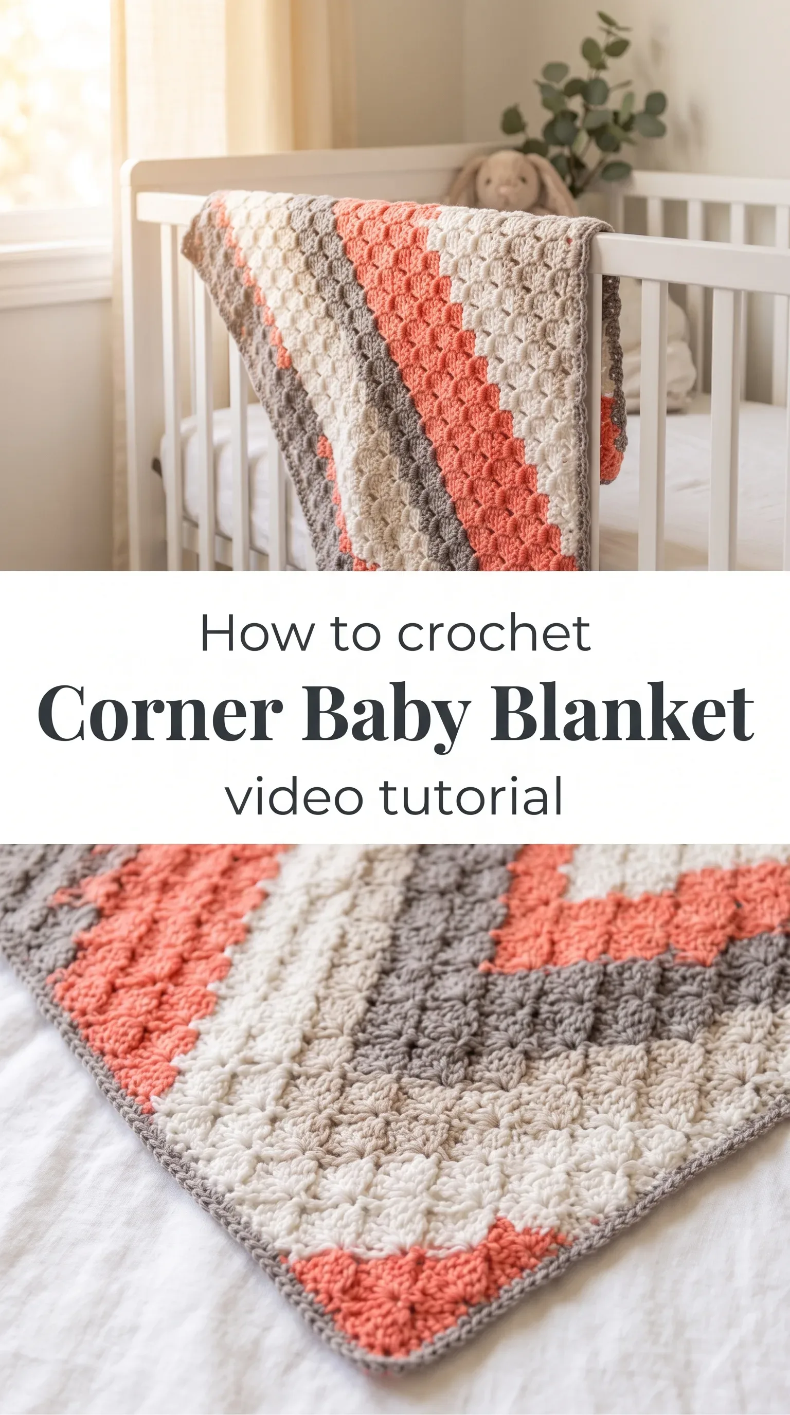 Crochet Corner Baby Blanket: A Timeless Nursery Essential
