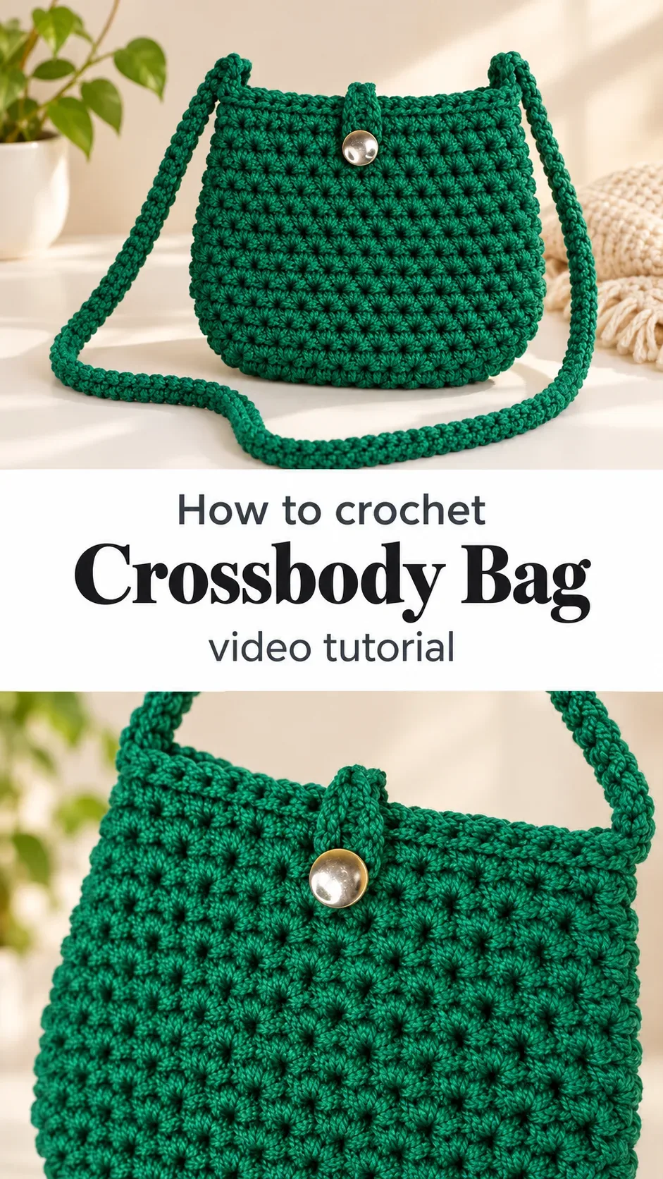 Crochet Crossbody Bag: A Chic and Versatile Accessory