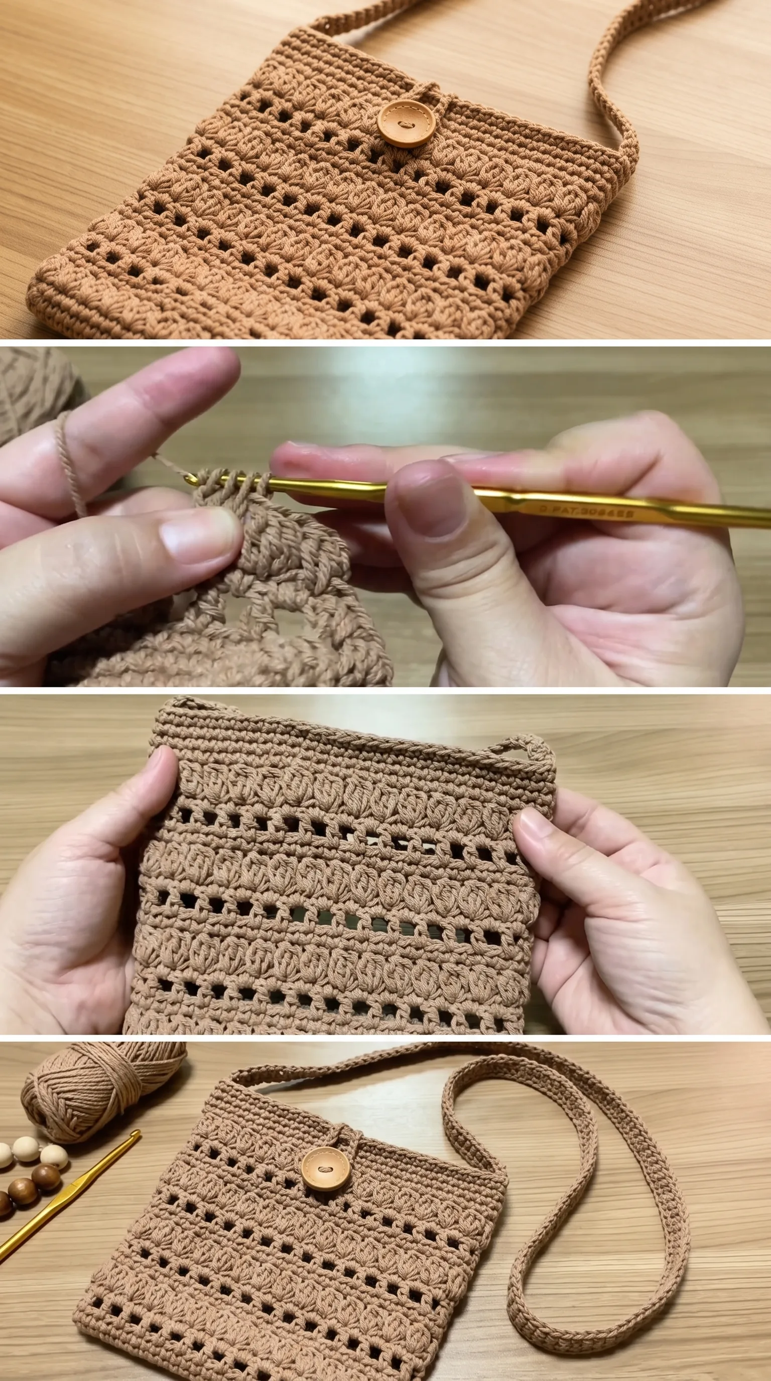 Crochet Crossbody Bag: A Chic Everyday Companion pattern