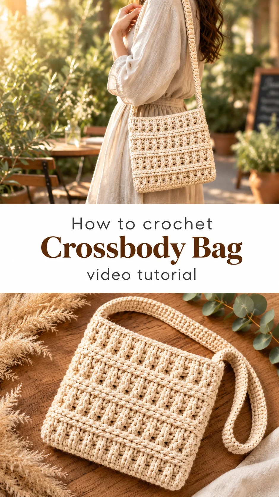 Crochet Crossbody Bag: A Chic Everyday Essential
