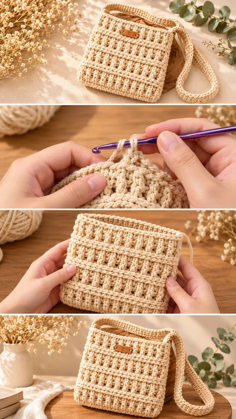 Crochet Crossbody Bag: A Chic Everyday Essential pattern