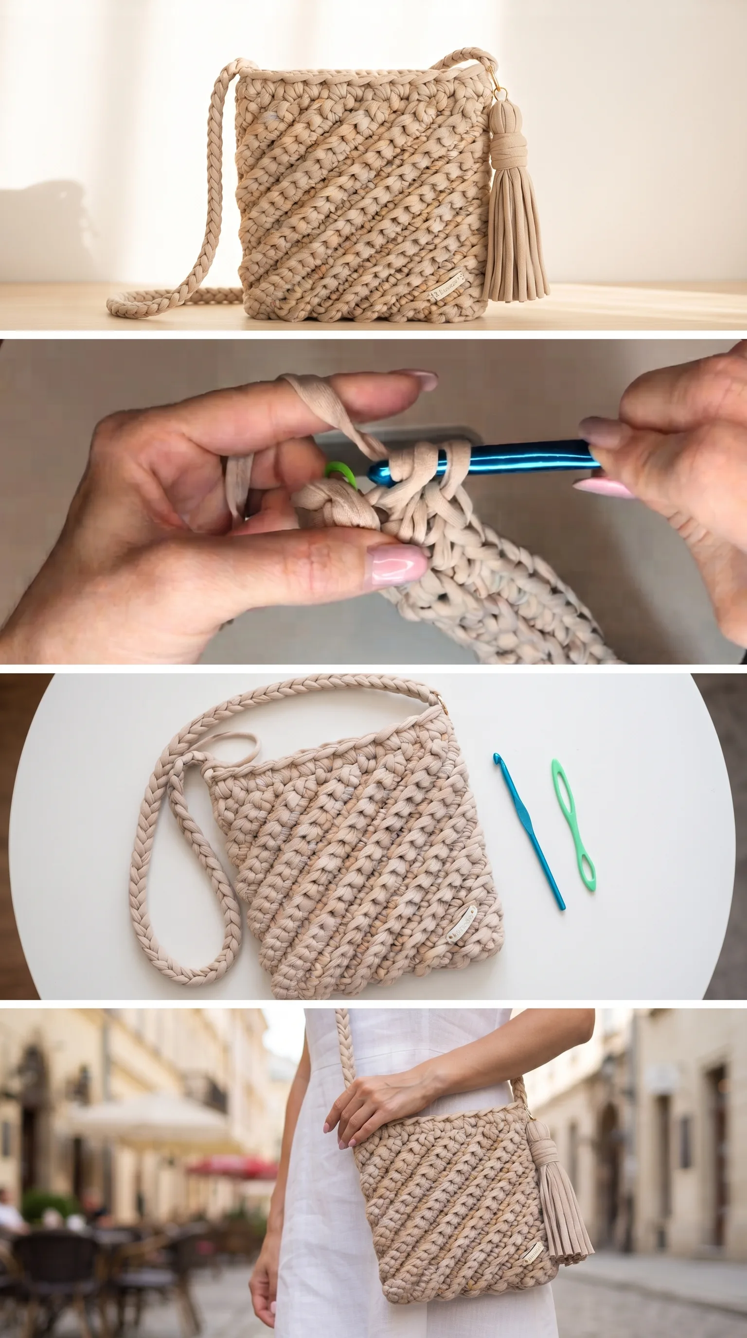 Crochet Crossbody Bag: A Chic Everyday Essential pattern