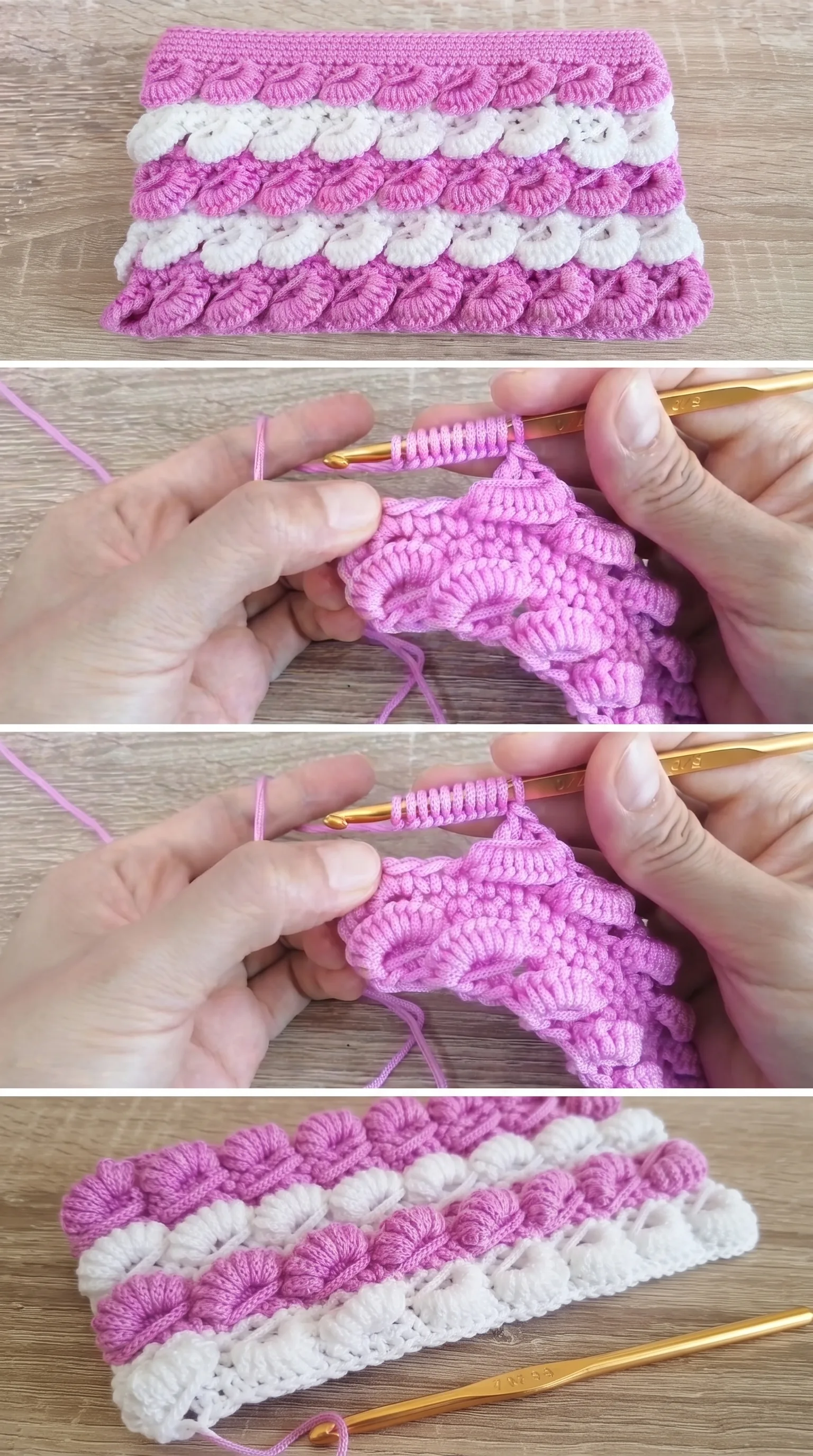 Crochet Curry Puff Bag: A Textured 3D Accessory pattern