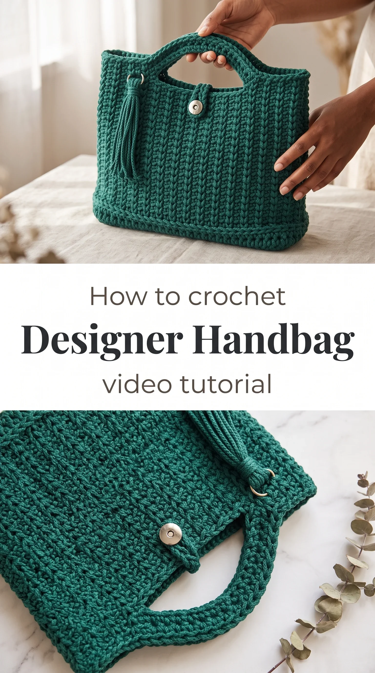 Crochet Designer Handbag: A Timeless Classic Accessory
