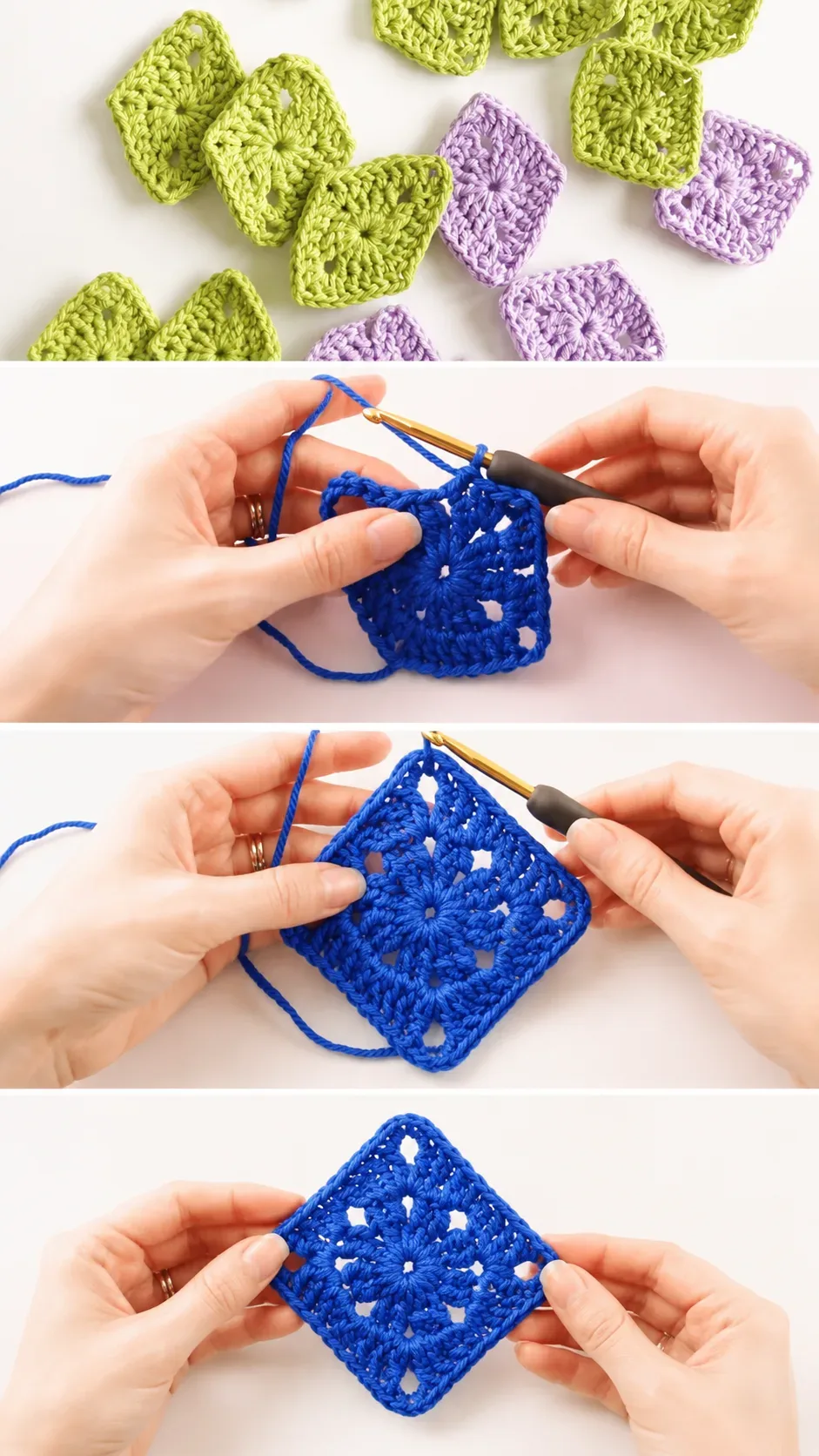 Crochet Diamond Motif: A Vibrant and Timeless Classic pattern