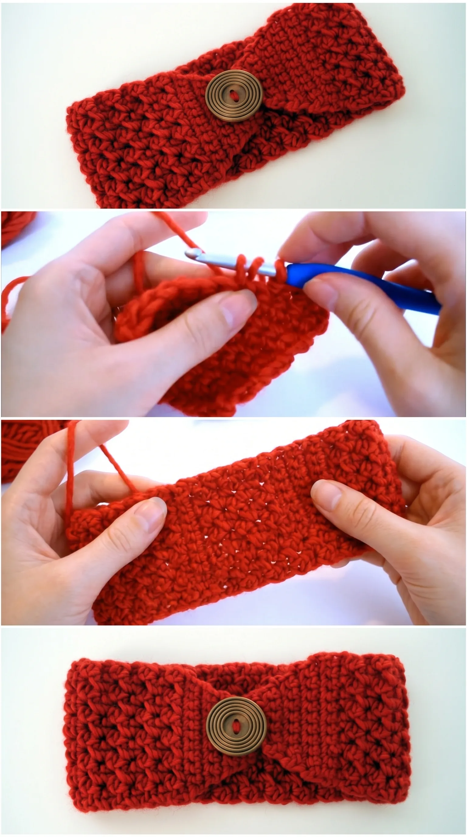 Crochet Ear Warmer: A Charming Winter Accessory pattern
