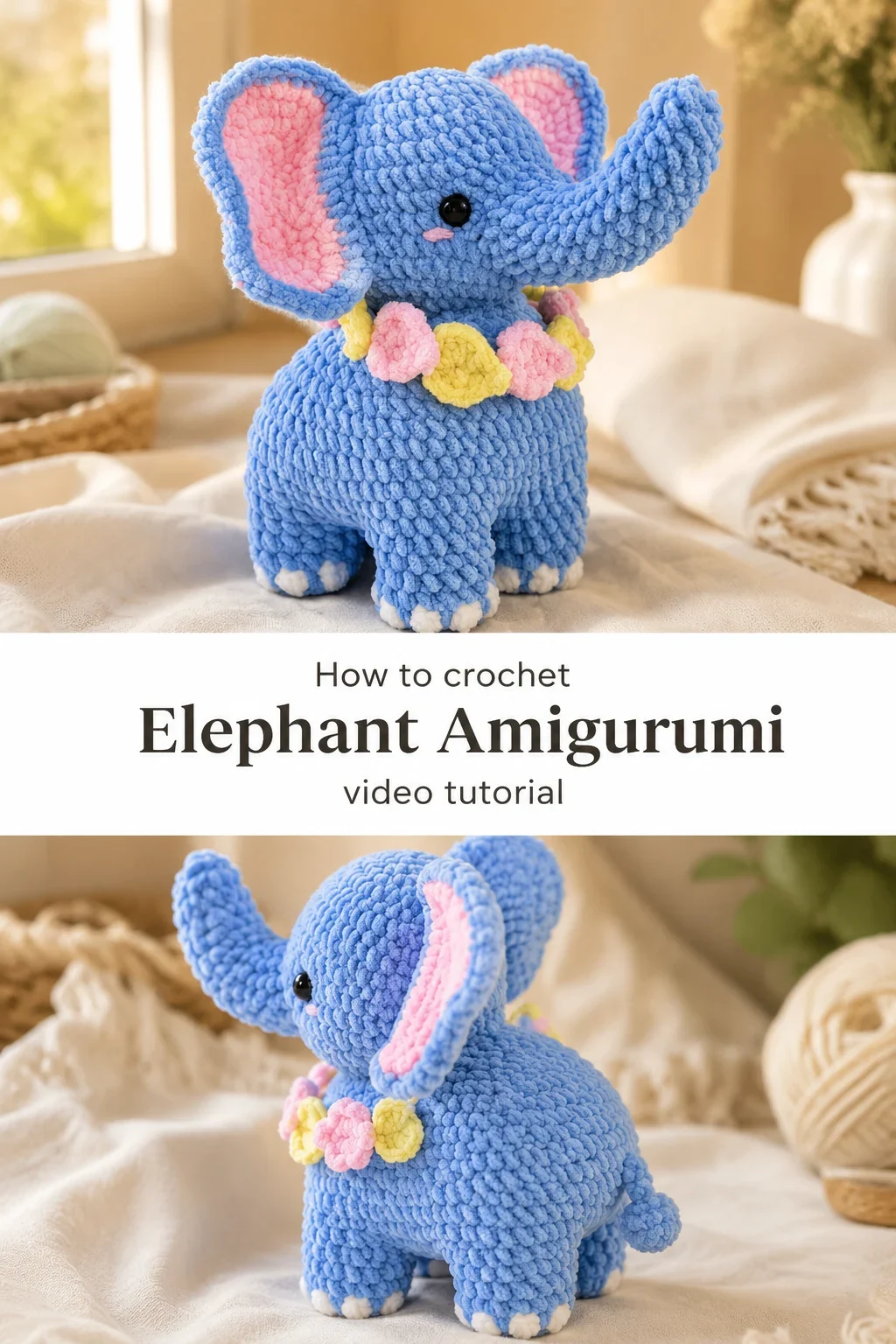Crochet Elephant Amigurumi: A Charming Whimsical Treasure