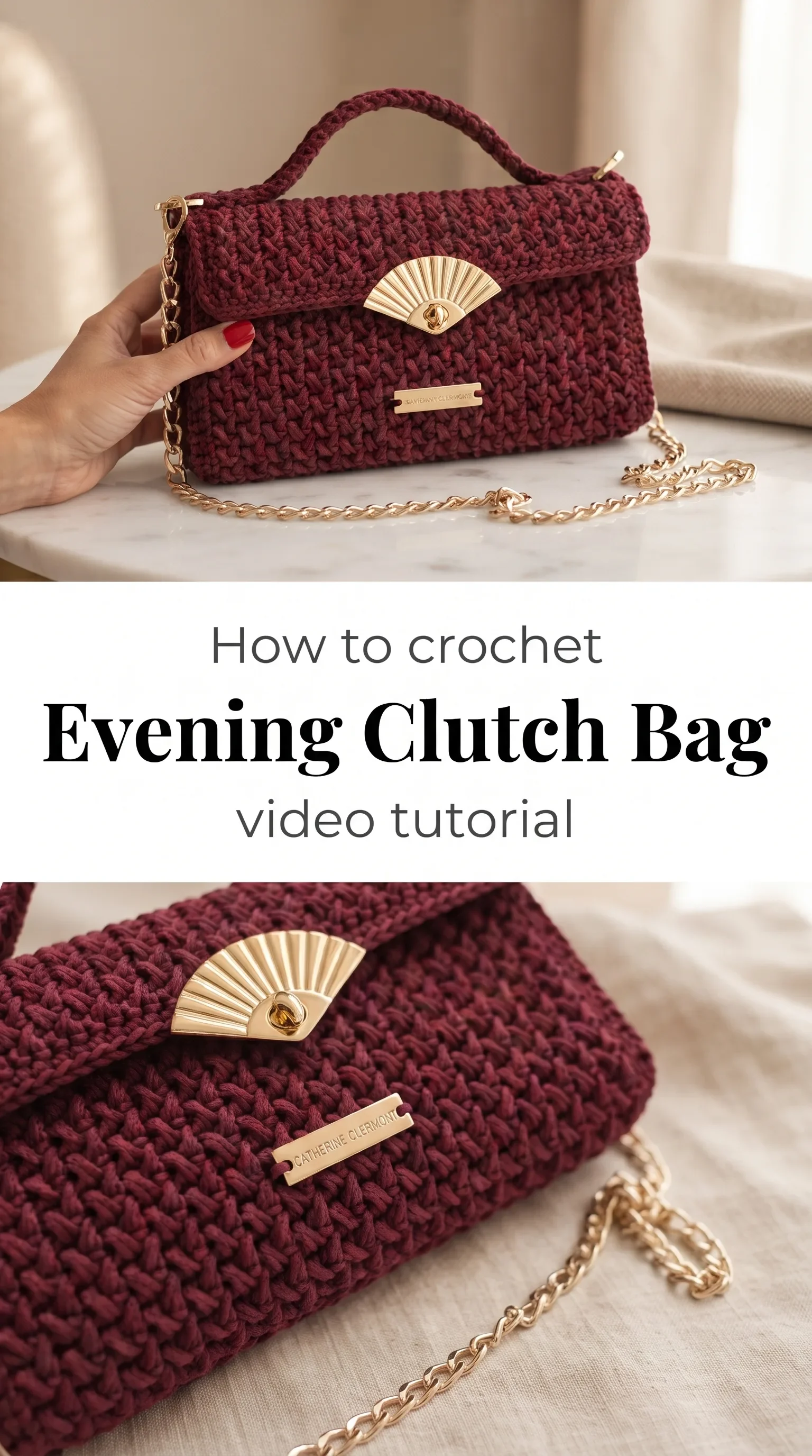 Crochet Evening Bag: A Quick and Chic Accessory