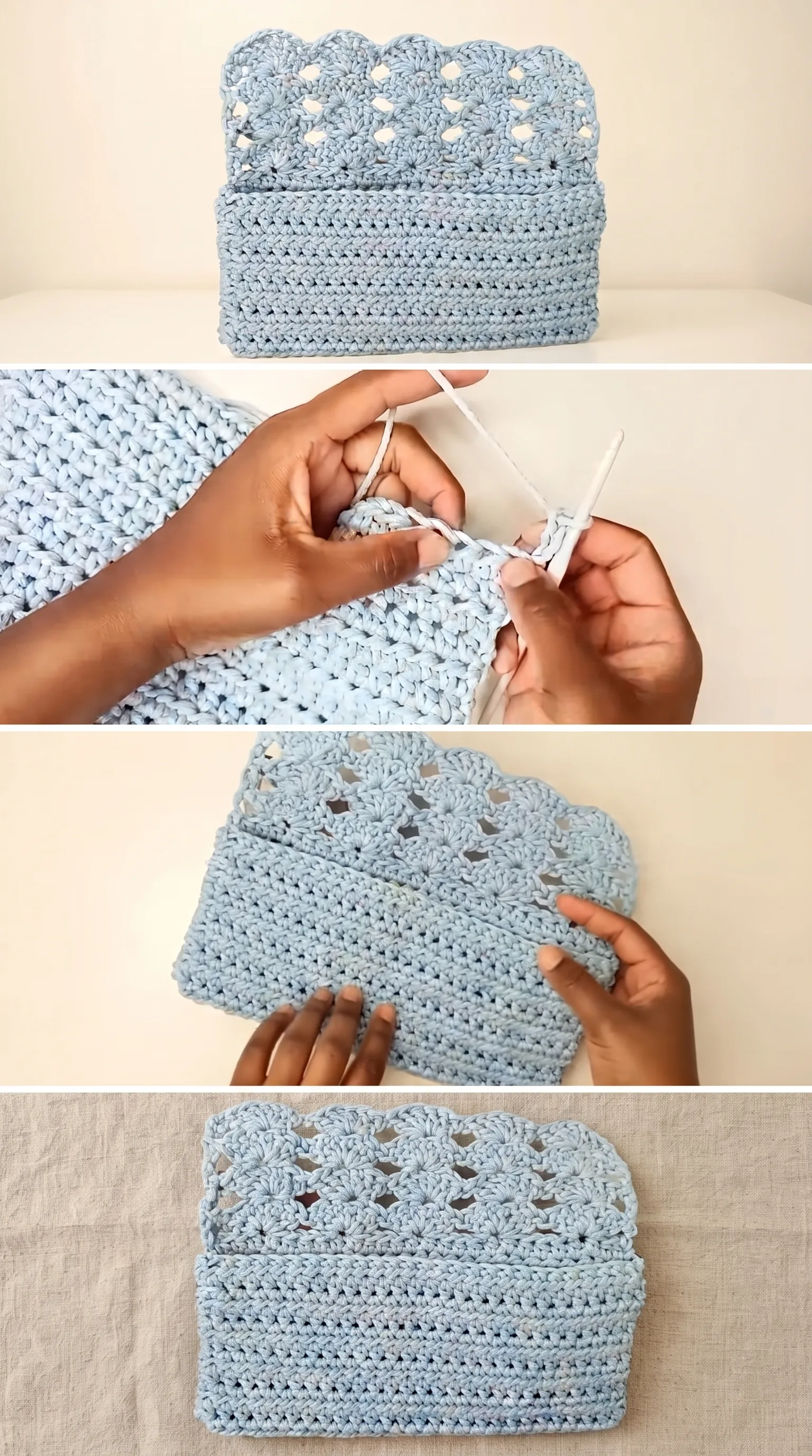 Crochet Evening Clutch: A Chic Accessory Essential pattern