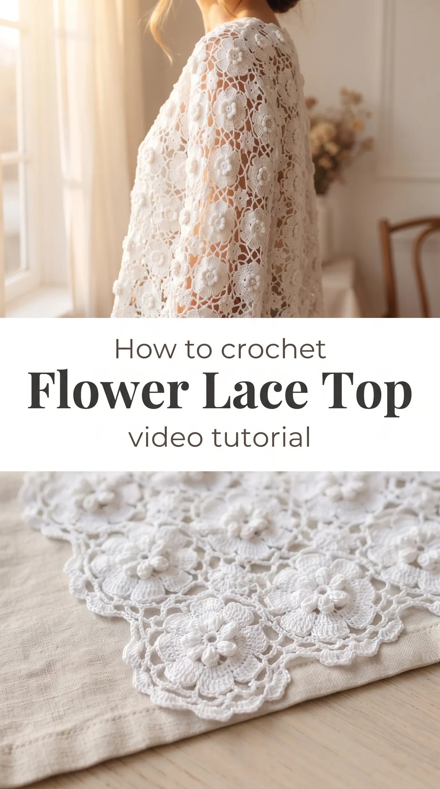 Crochet Flower Motif: A Delicate Lace Masterpiece