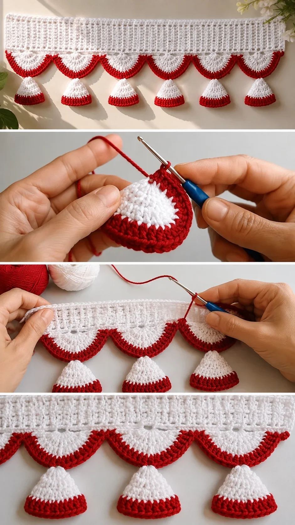 Crochet Gate Valance: A Bold and Decorative Accent pattern