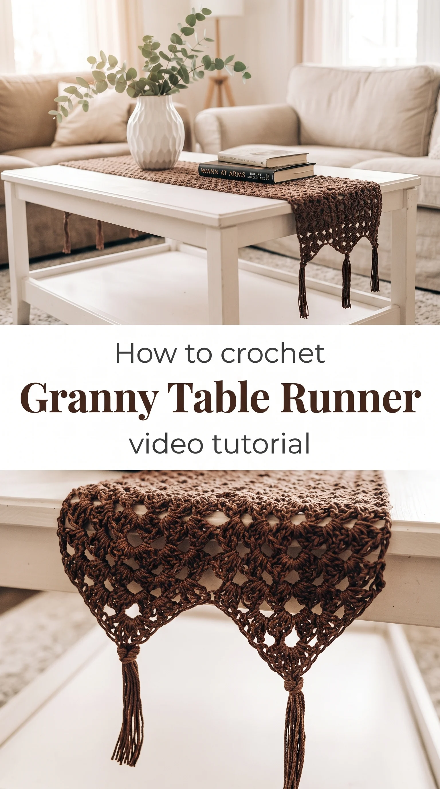 Crochet Granny Table Runner: A Timeless Home Accent