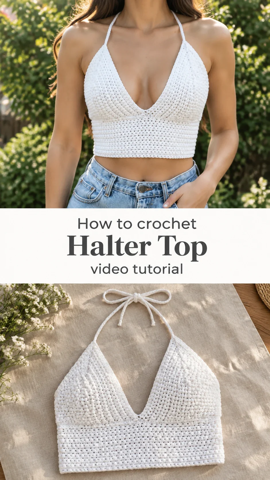 Crochet Halter Top: A Chic Summer Essential