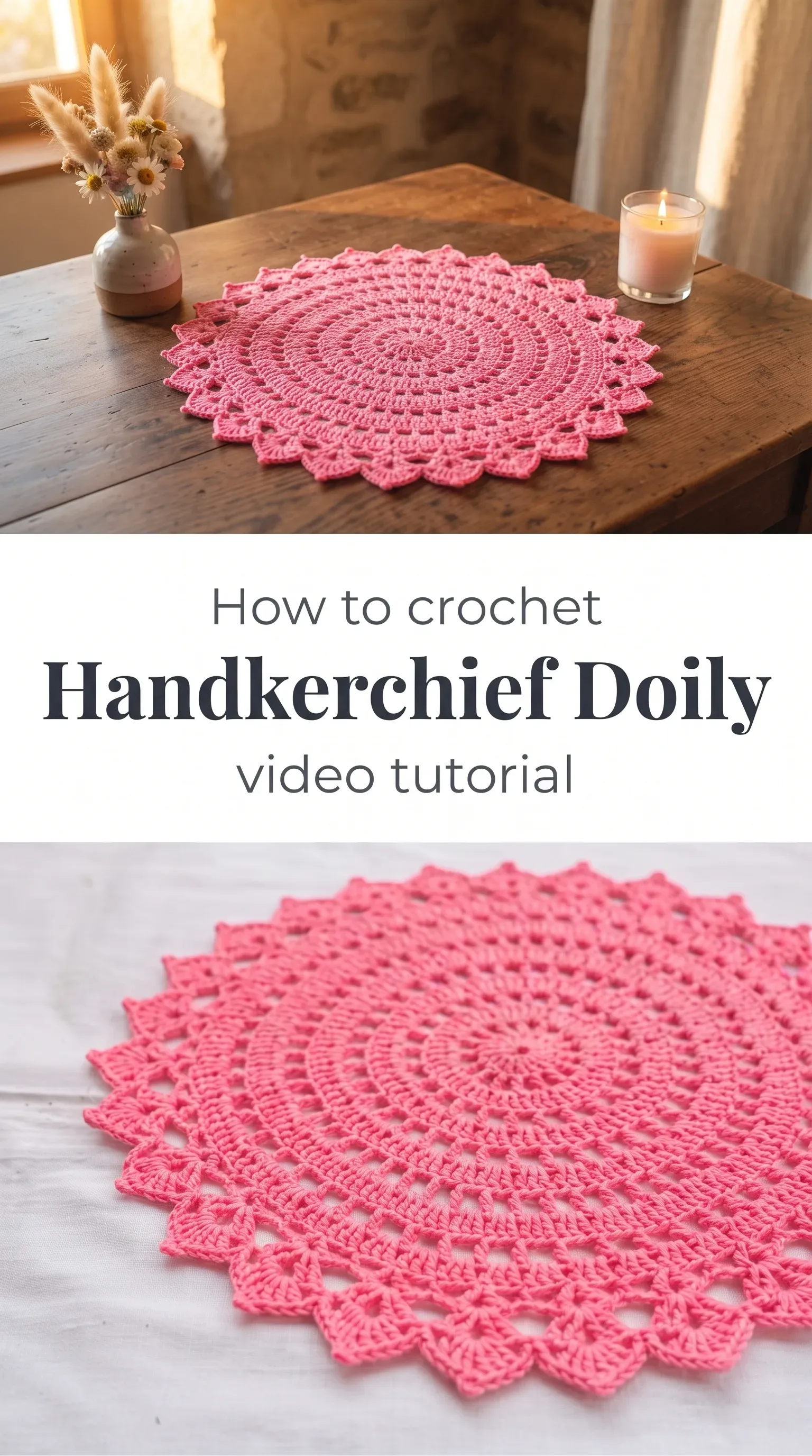 Crochet Handkerchief Cloth: A Traditional Decorative Treasure