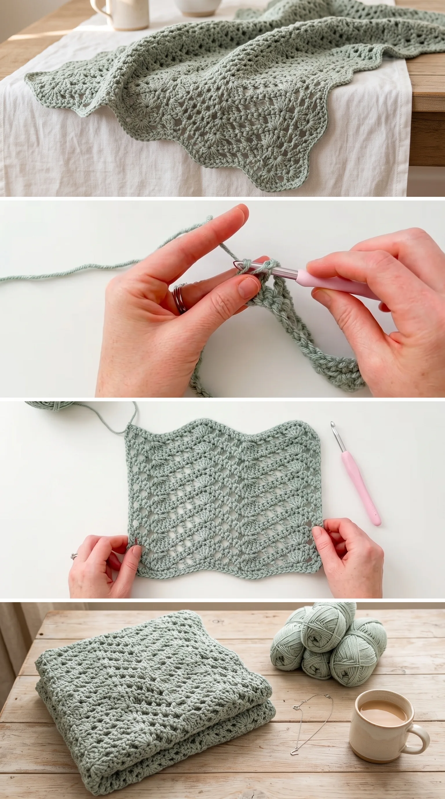 Crochet Heirloom Blanket: A Timeless Keepsake pattern