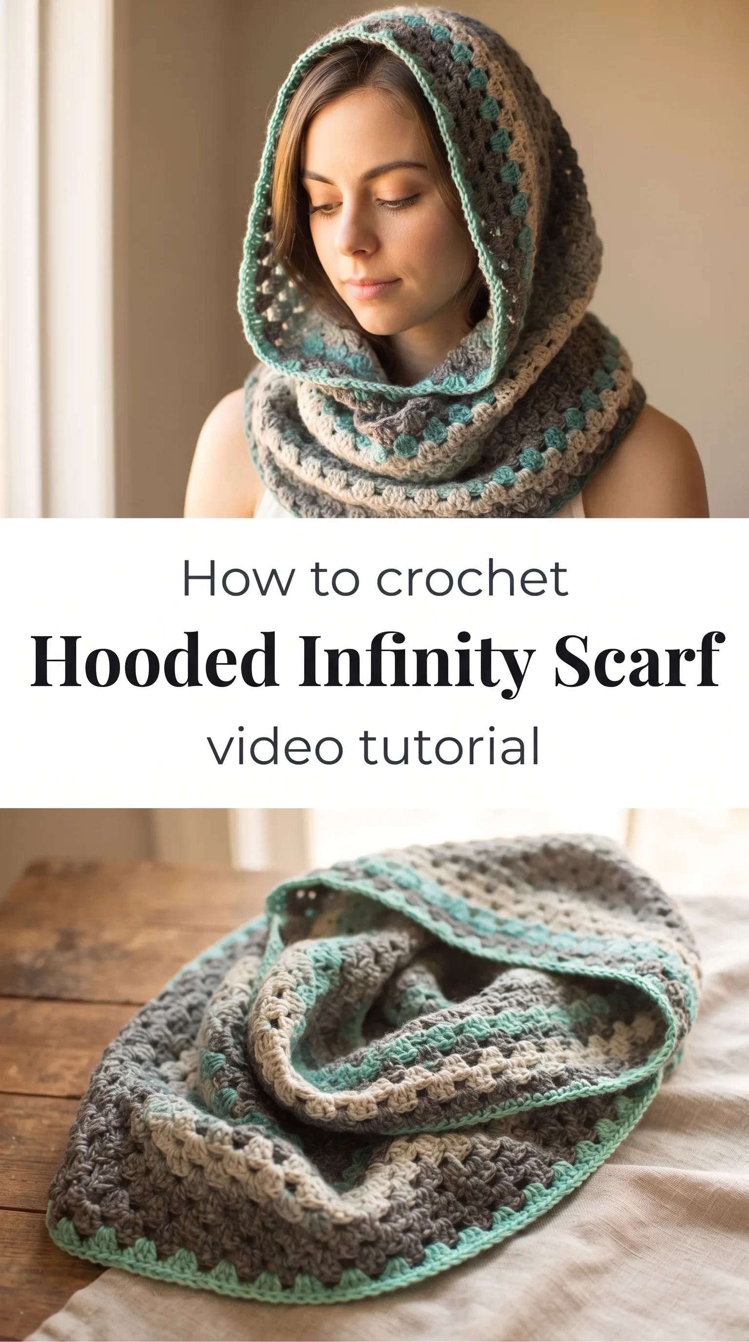 Crochet Hooded Infinity Scarf: A Warm and Versatile Essential