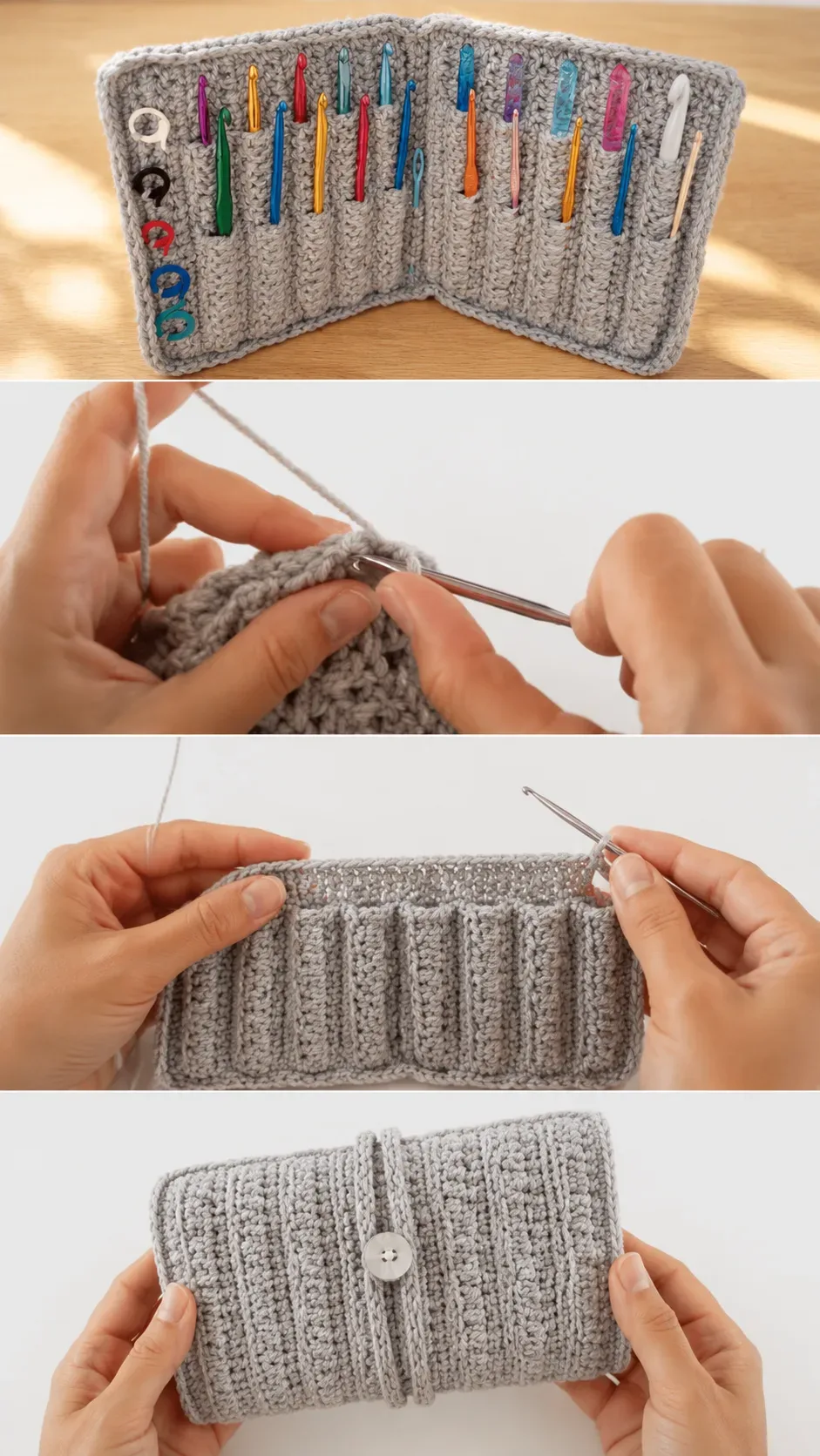 Crochet Hook Case: A Clever and Organized Essential pattern