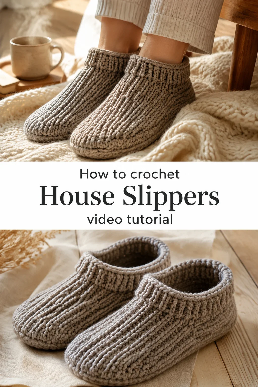Crochet House Slippers: A Cozy Everyday Essential