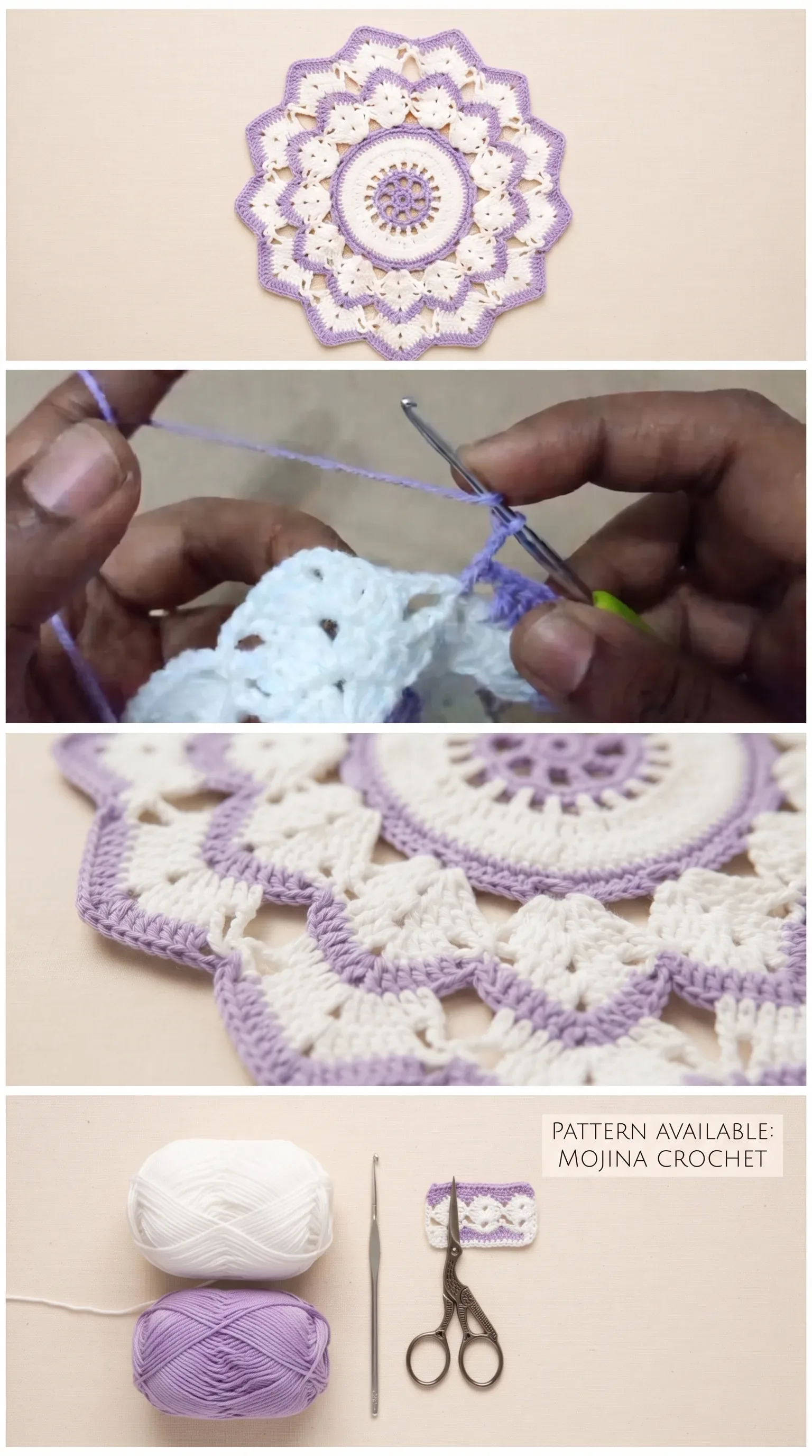 Crochet Lace Doily: A Delicate Timeless Accent pattern