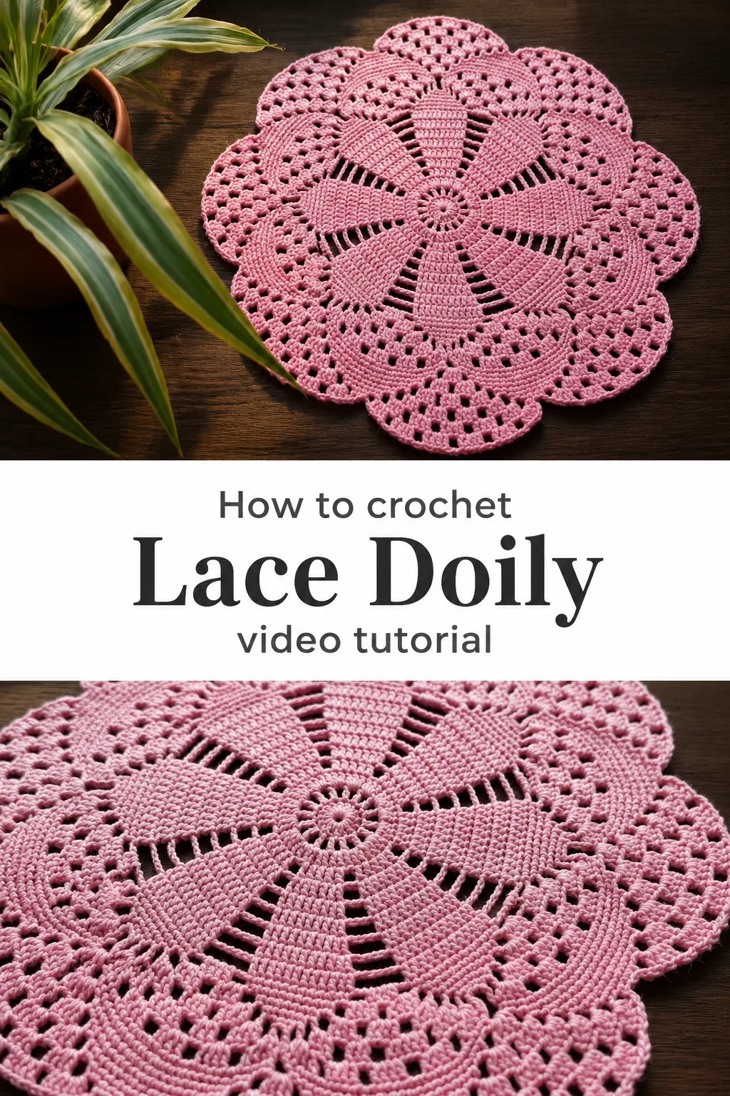 Crochet Lace Doily: A Timeless and Delicate Accent
