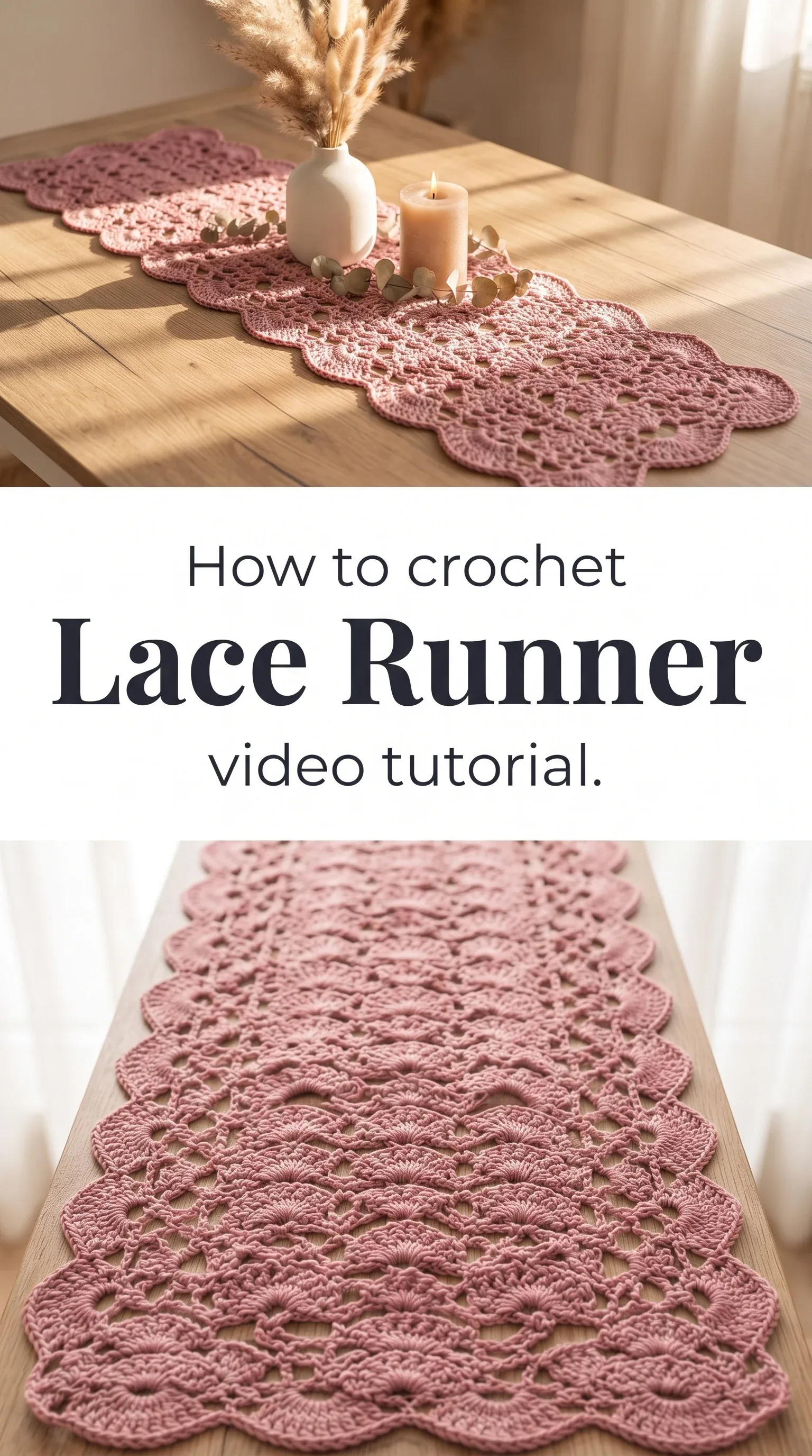 Crochet Lace Runner: An Eye Catching Centerpiece