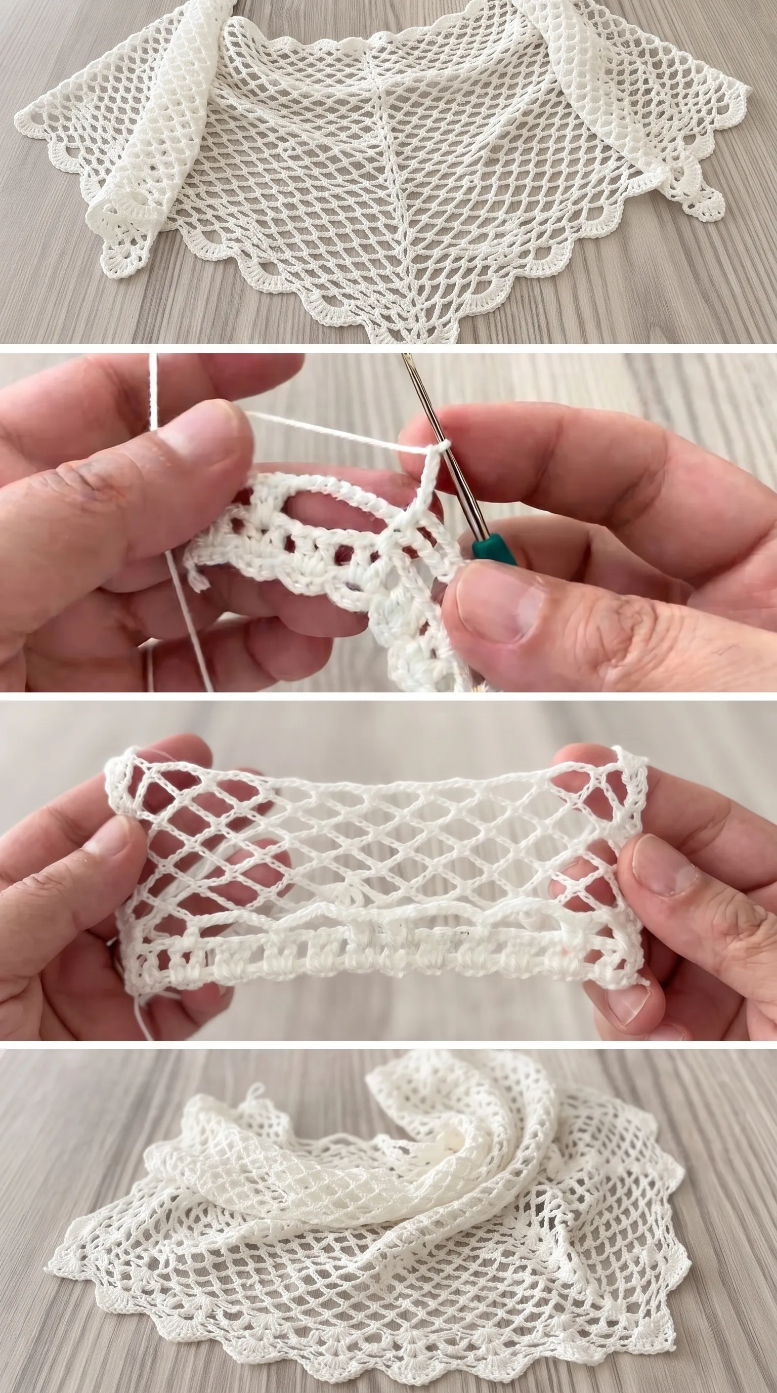 Crochet Lace Shawl: An Elegant and Versatile Accessory pattern
