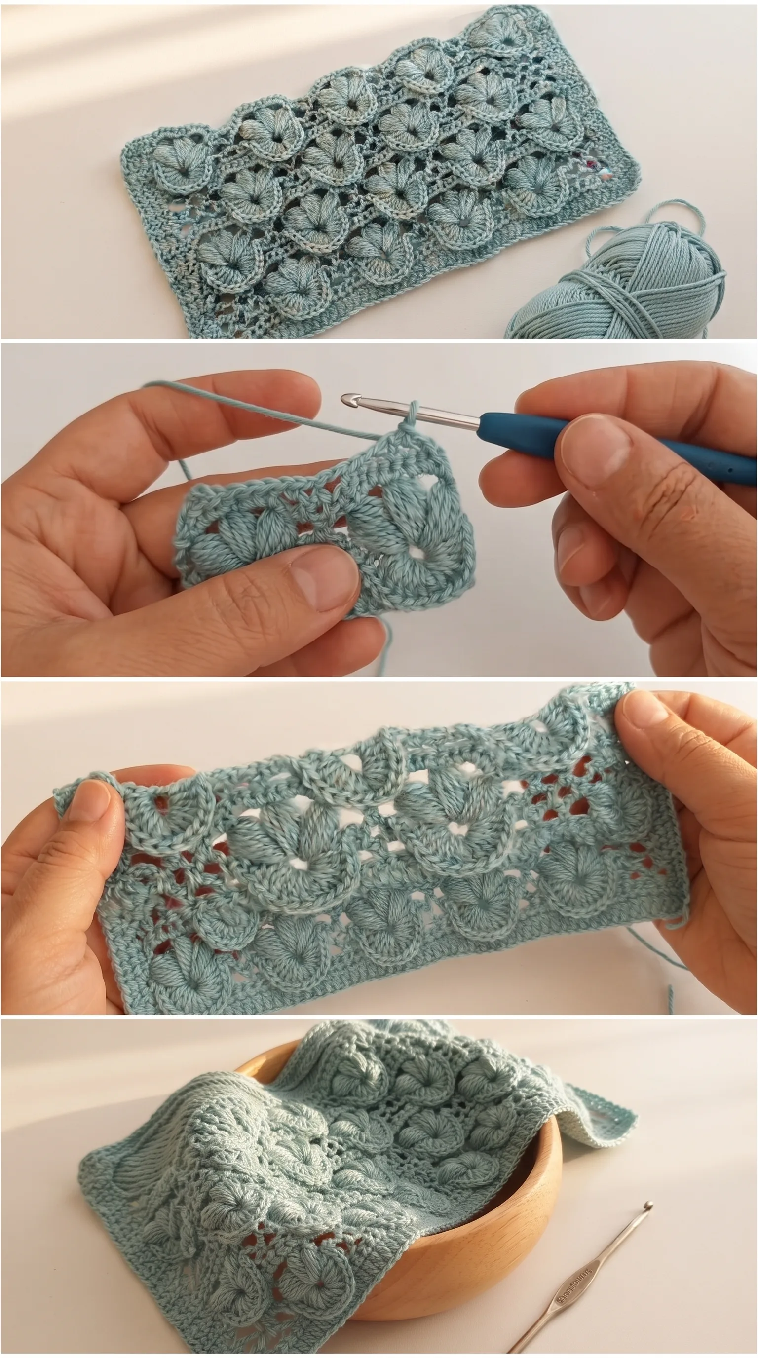 Crochet Lace Stitch: A Delicate and Timeless Design pattern