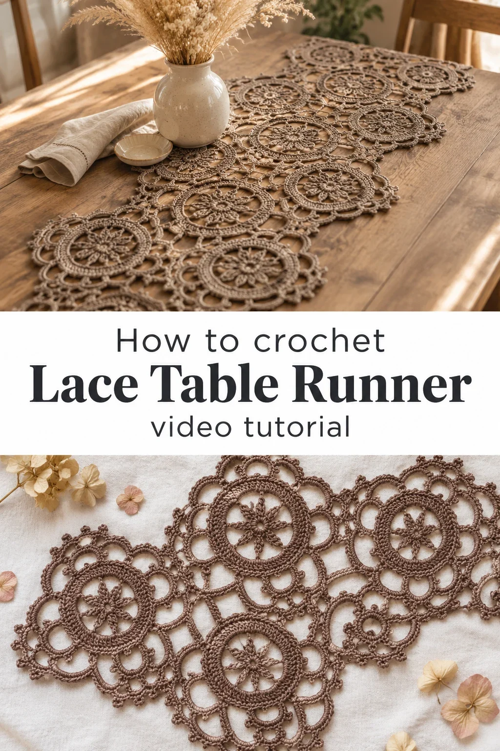 Crochet Lace Table Runner: A Timeless Elegant Classic