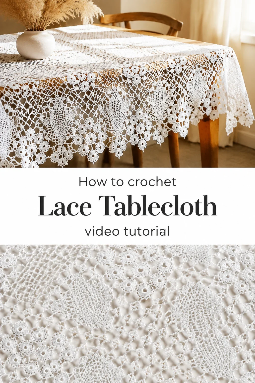 Crochet Lace Tablecloth: A Timeless Elegant Classic