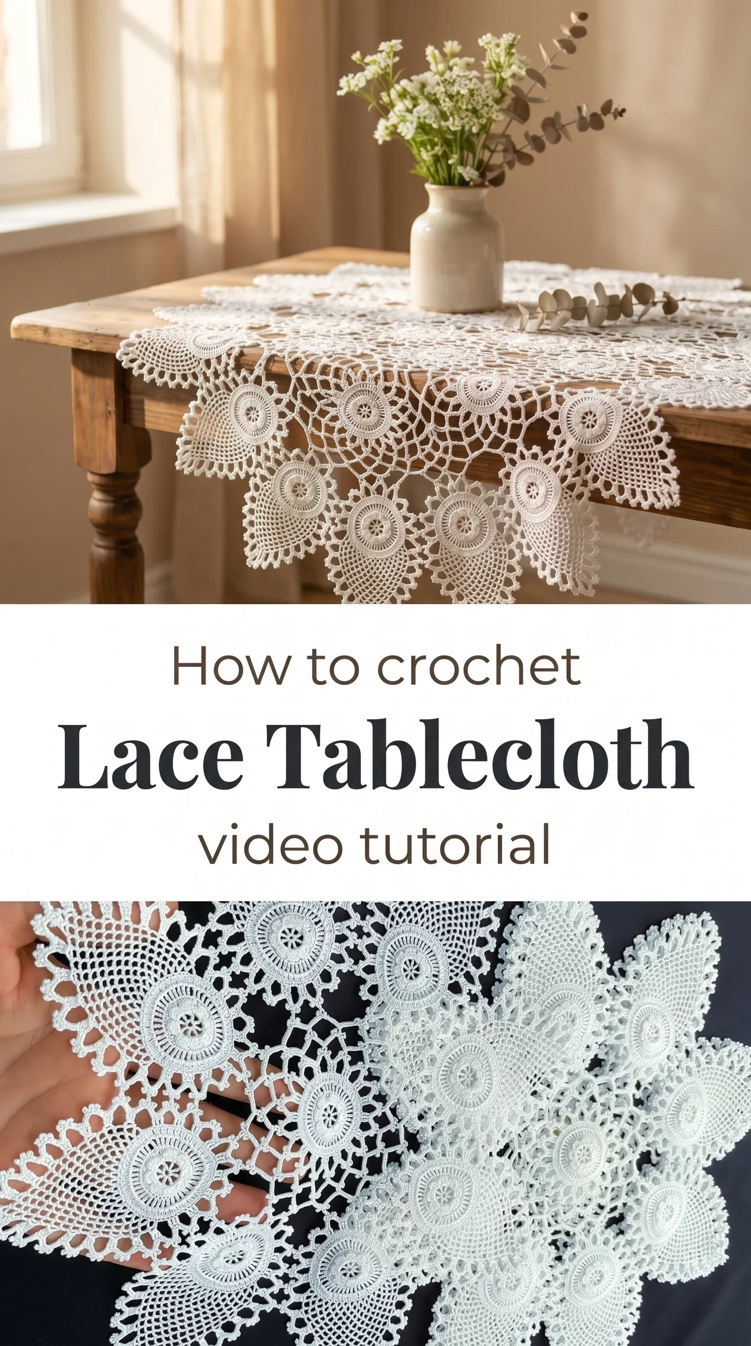 Crochet Lace Tablecloth: An Elegant Heirloom Piece