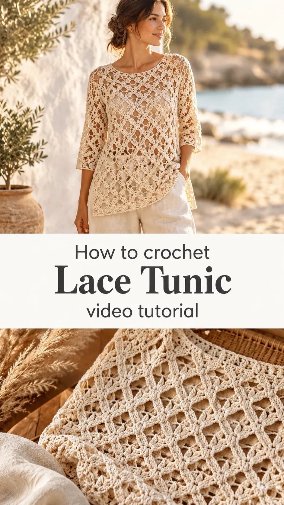 Crochet Lace Tunic: A Breezy and Timeless Classic