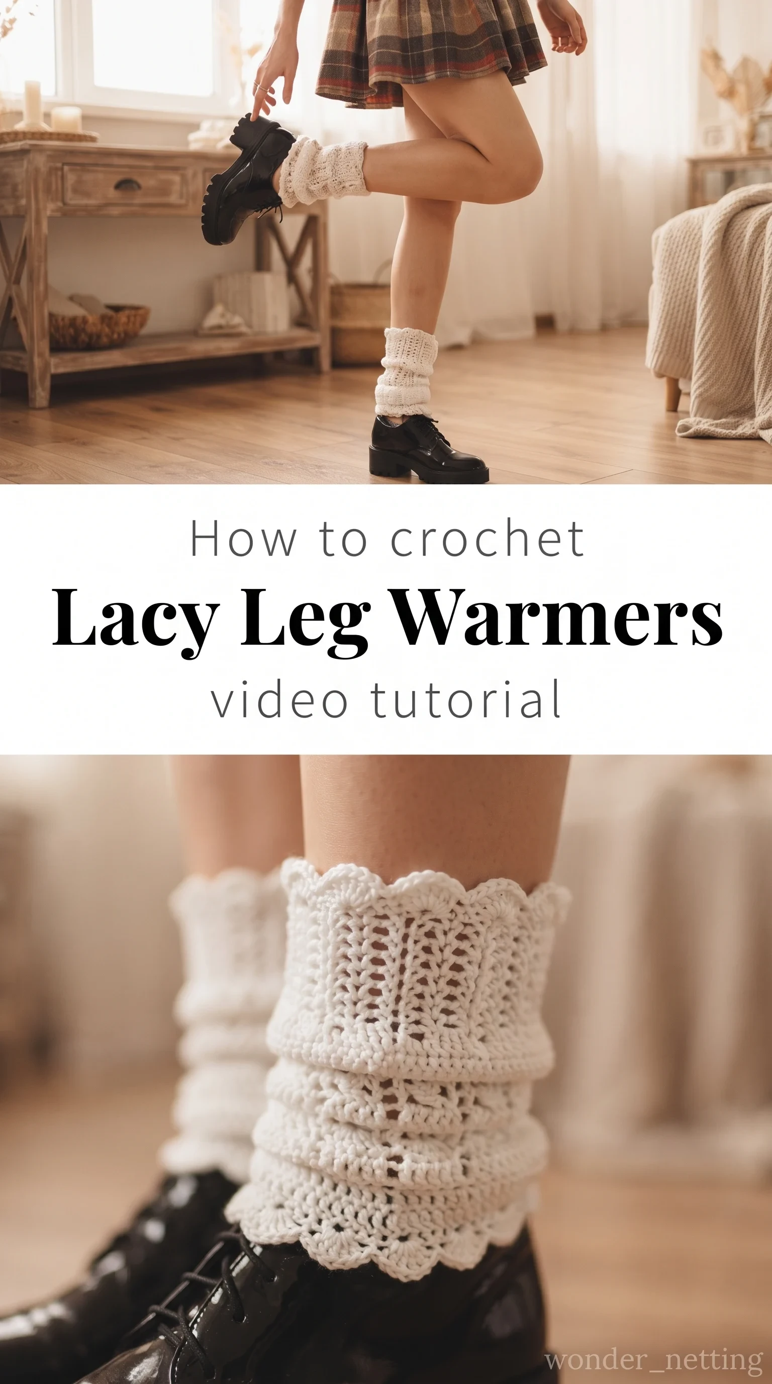 Crochet Leg Warmers: A Cozy Winter Accessory