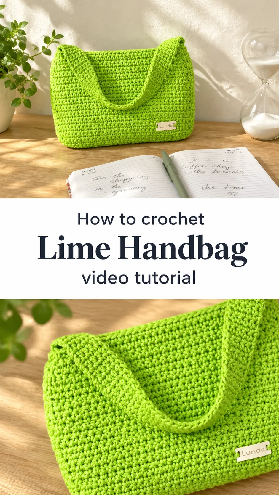 Crochet Lime Handbag: A Chic and Vibrant Accessory