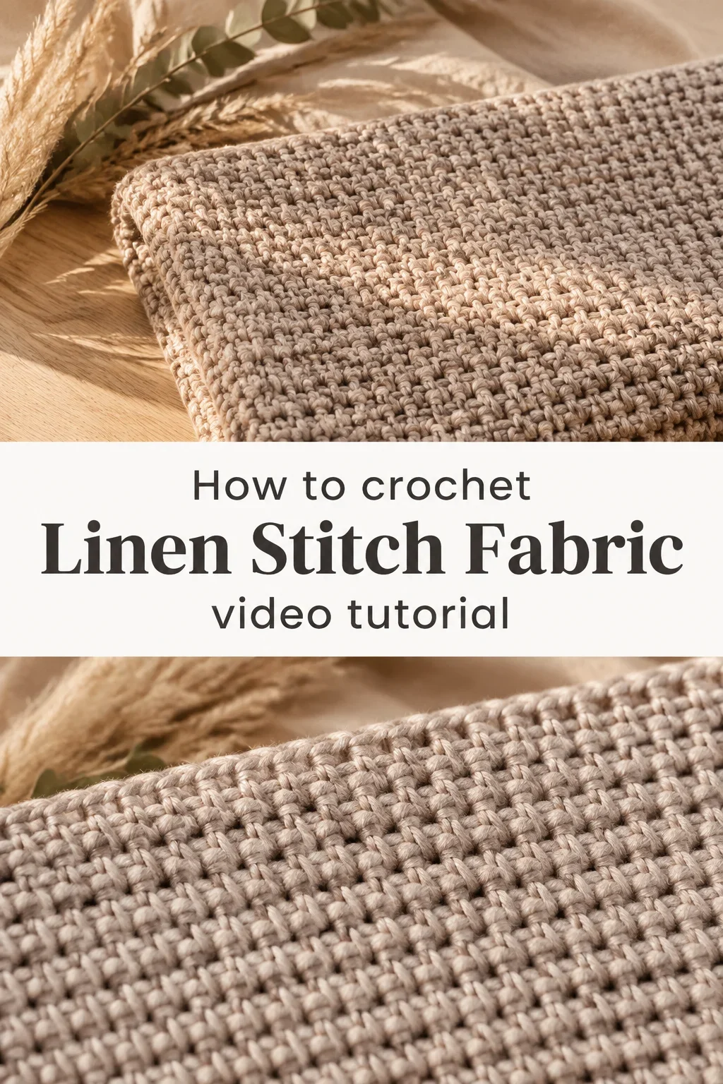 Crochet Linen Stitch Fabric: A Timeless Textured Classic