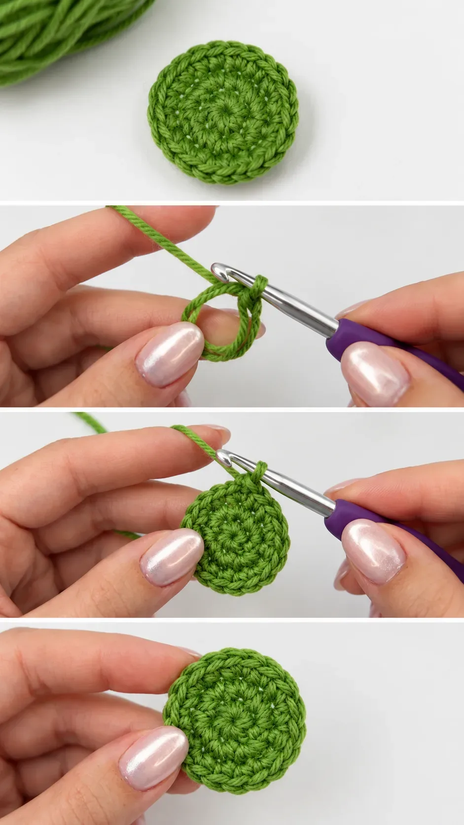 Crochet Magic Circle: A Seamless and Satisfying Skill pattern